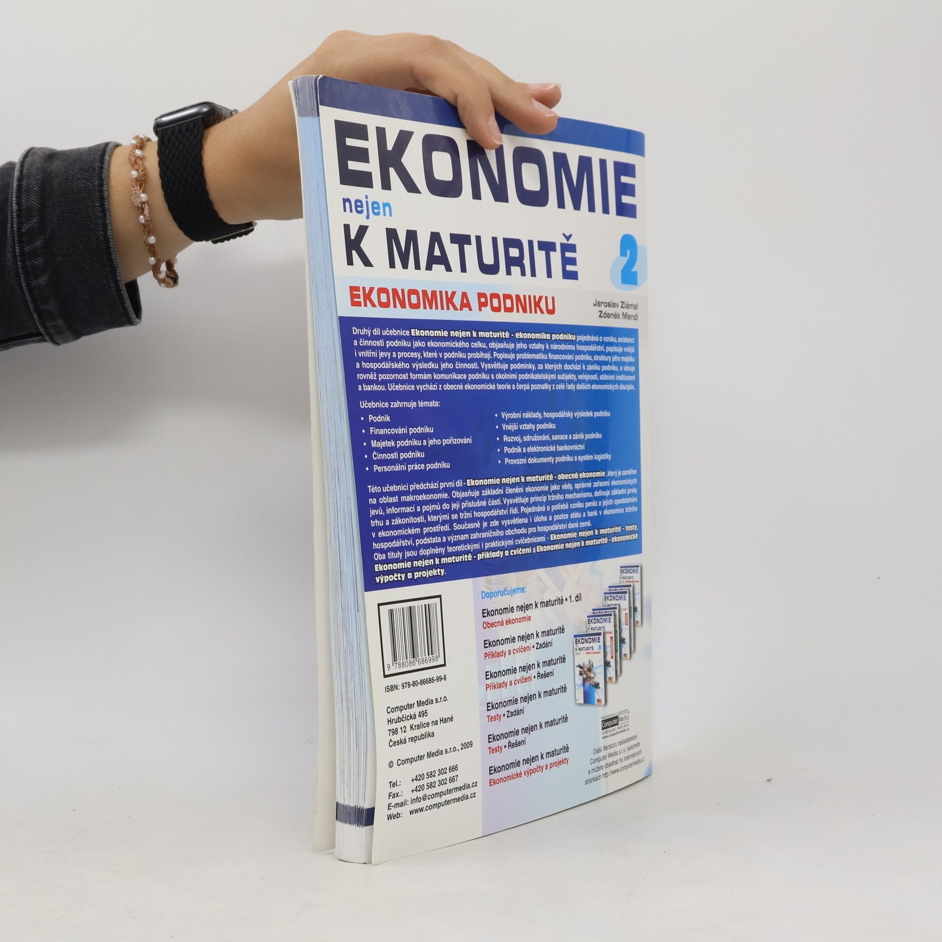 Jaroslav Zlámal Ekonomie nejen k maturitě. 2. díl, Ekonomika podniku