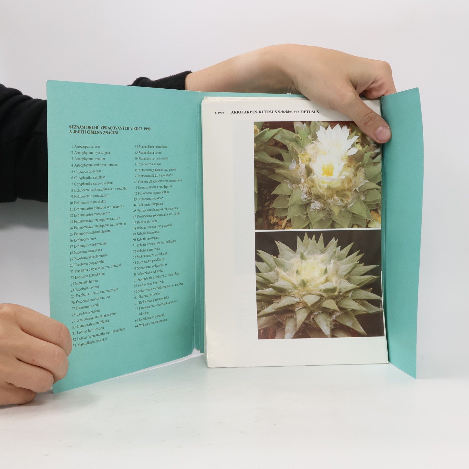 Collectif d'auteurs Atlas kaktusů 1990 V.