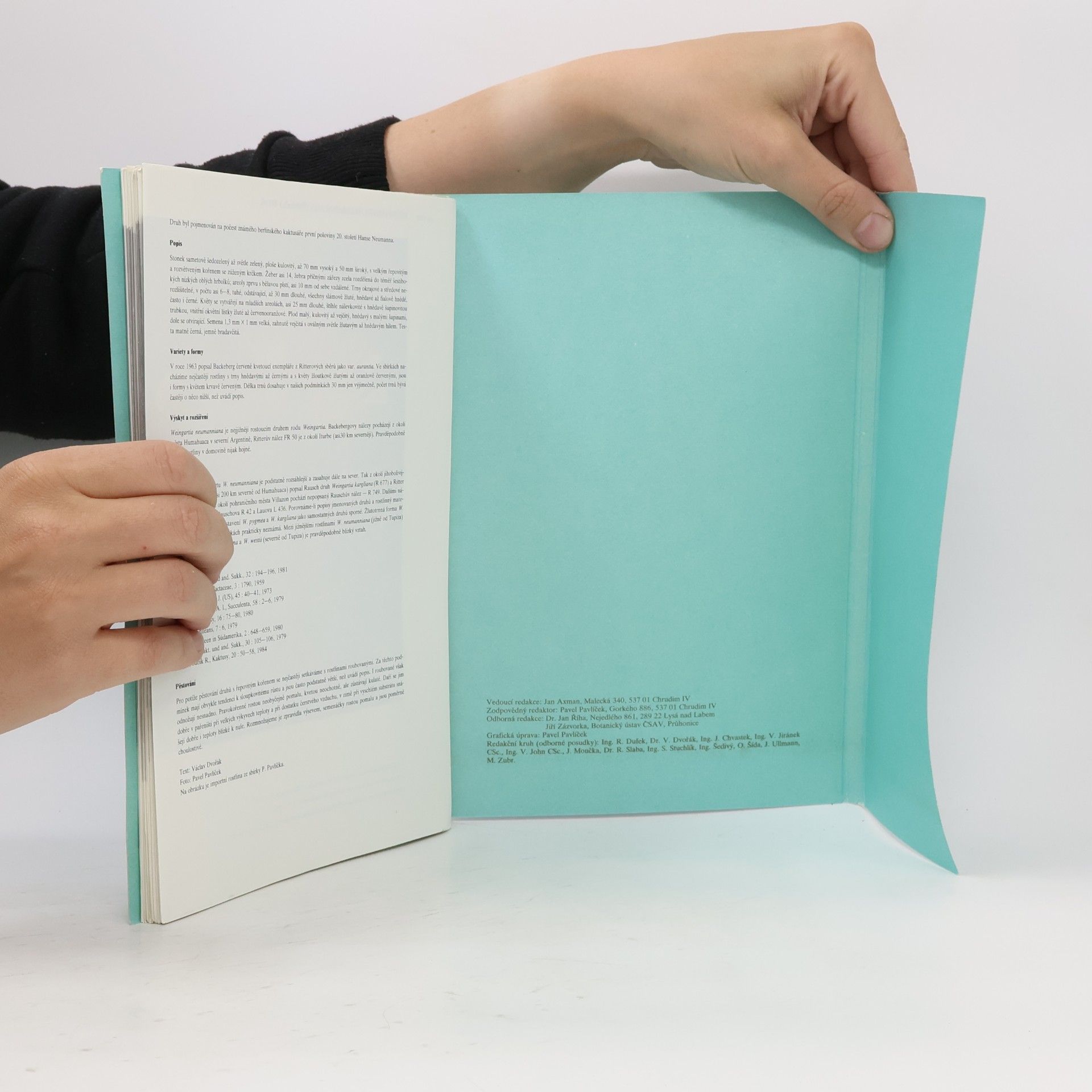 Collectif d'auteurs Atlas kaktusů 1990 V.