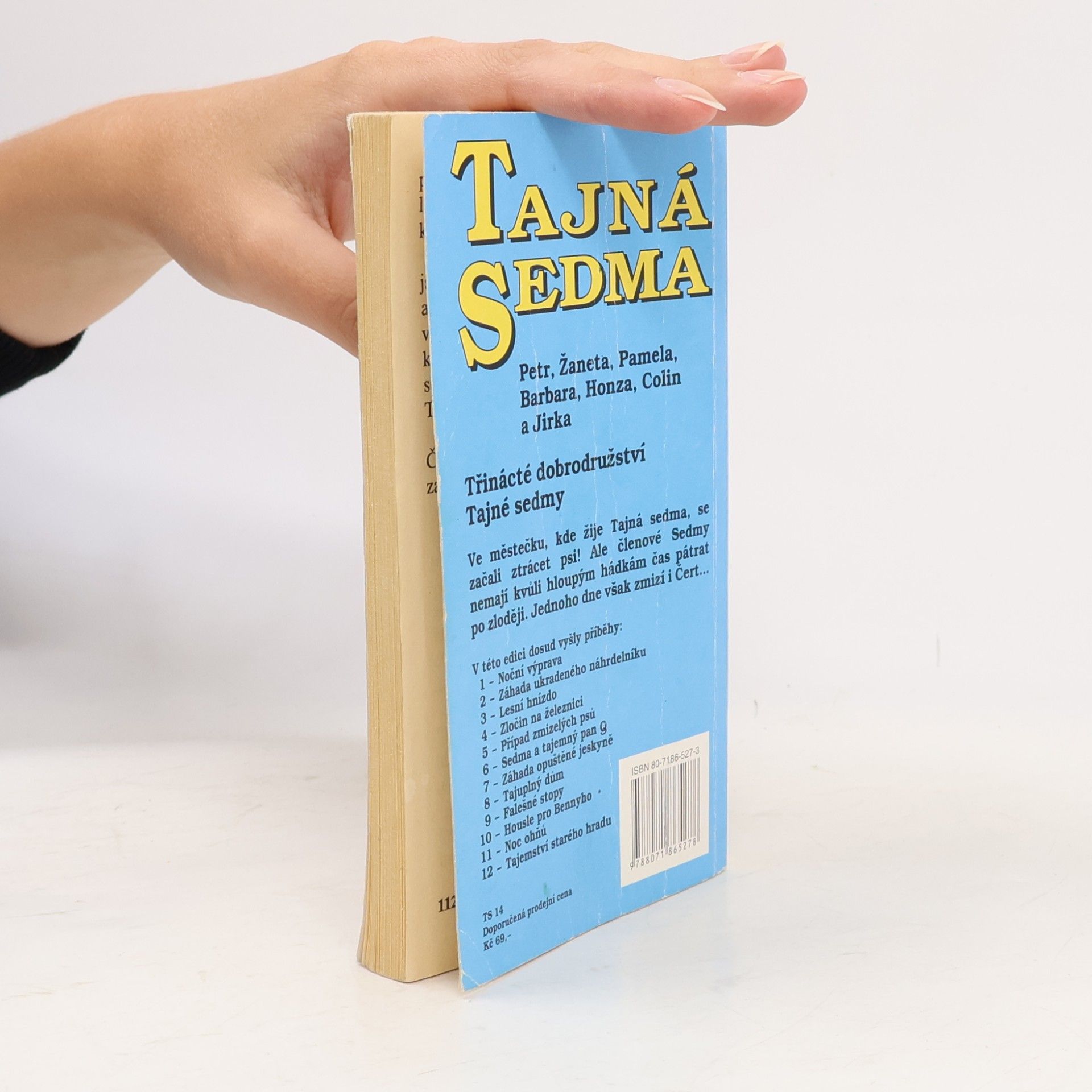 Enid Blyton Tajná sedma. Kam zmizel Čert?