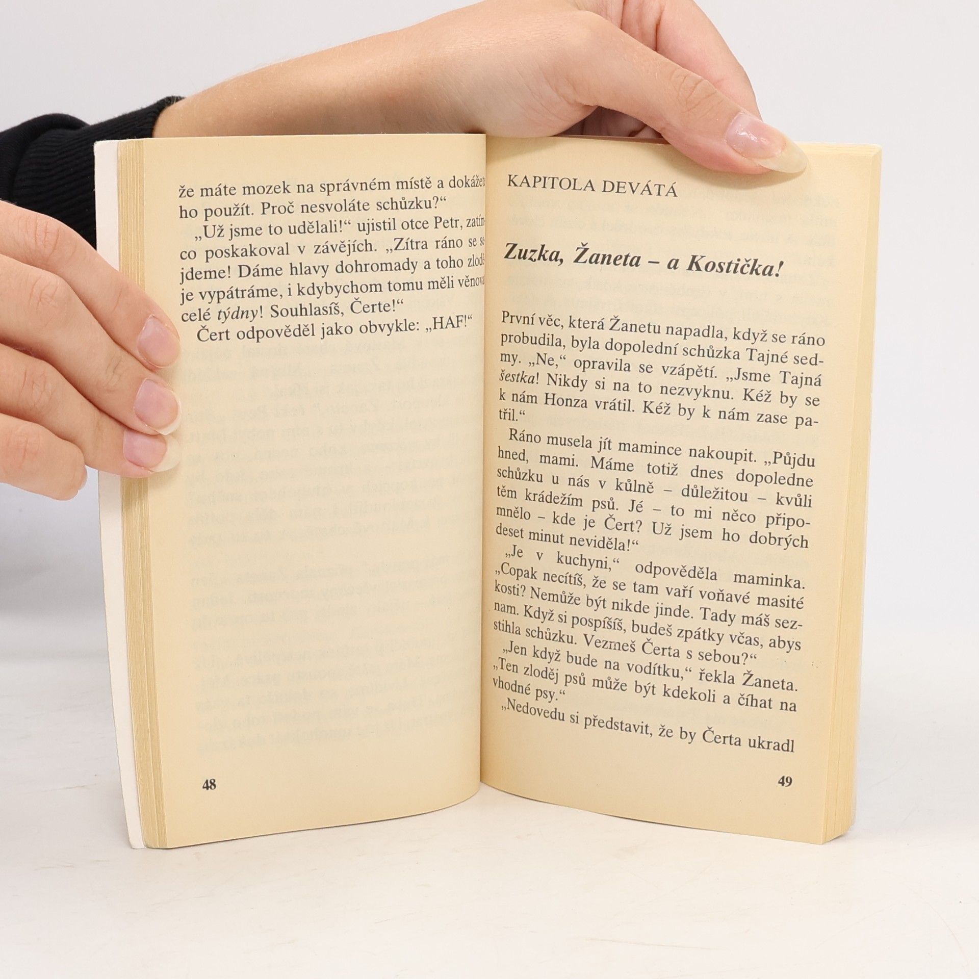 Enid Blyton Tajná sedma. Kam zmizel Čert?