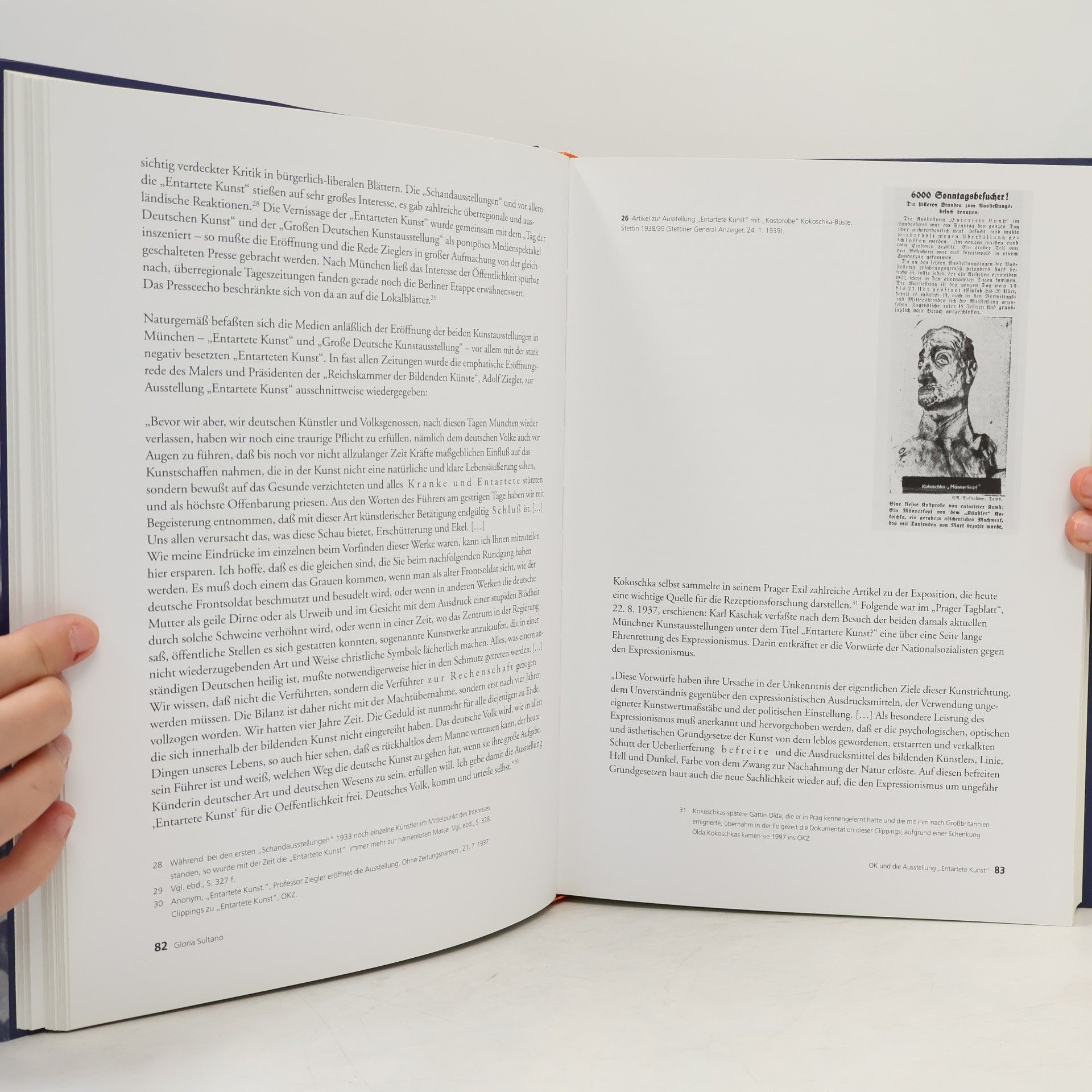 Gloria Sultano Oskar Kokoschka: Kunst und Politik