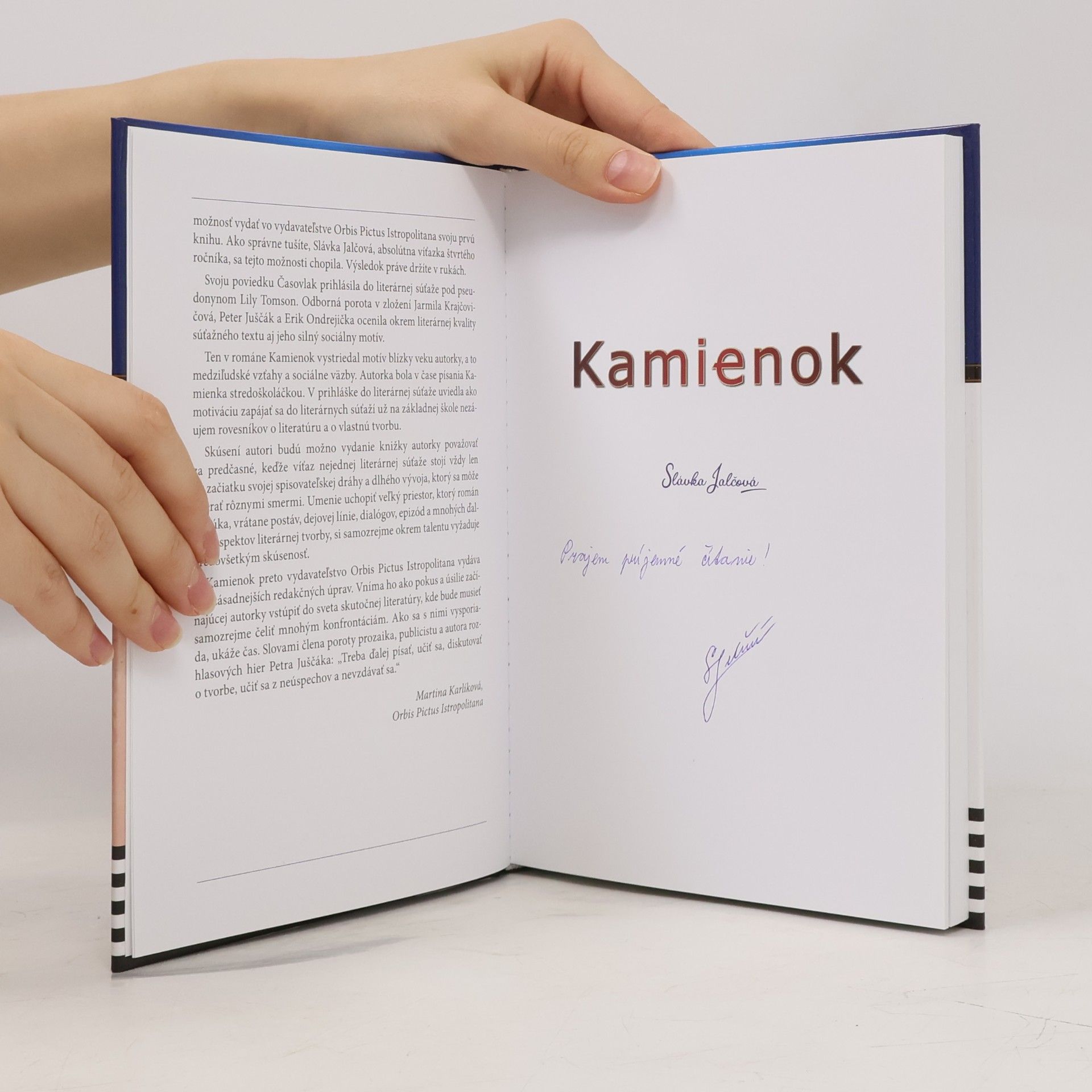 Slávka Jalčová Kamienok