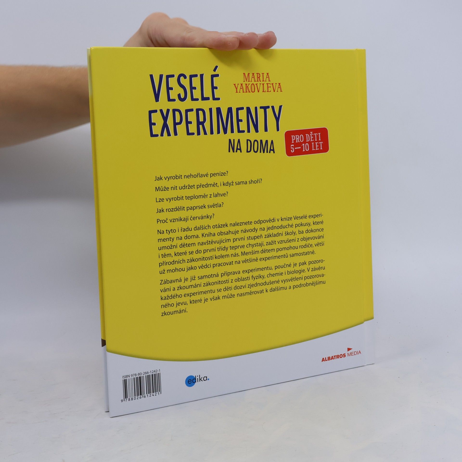 Marija Aleksandrovna Jakovleva Veselé experimenty na doma