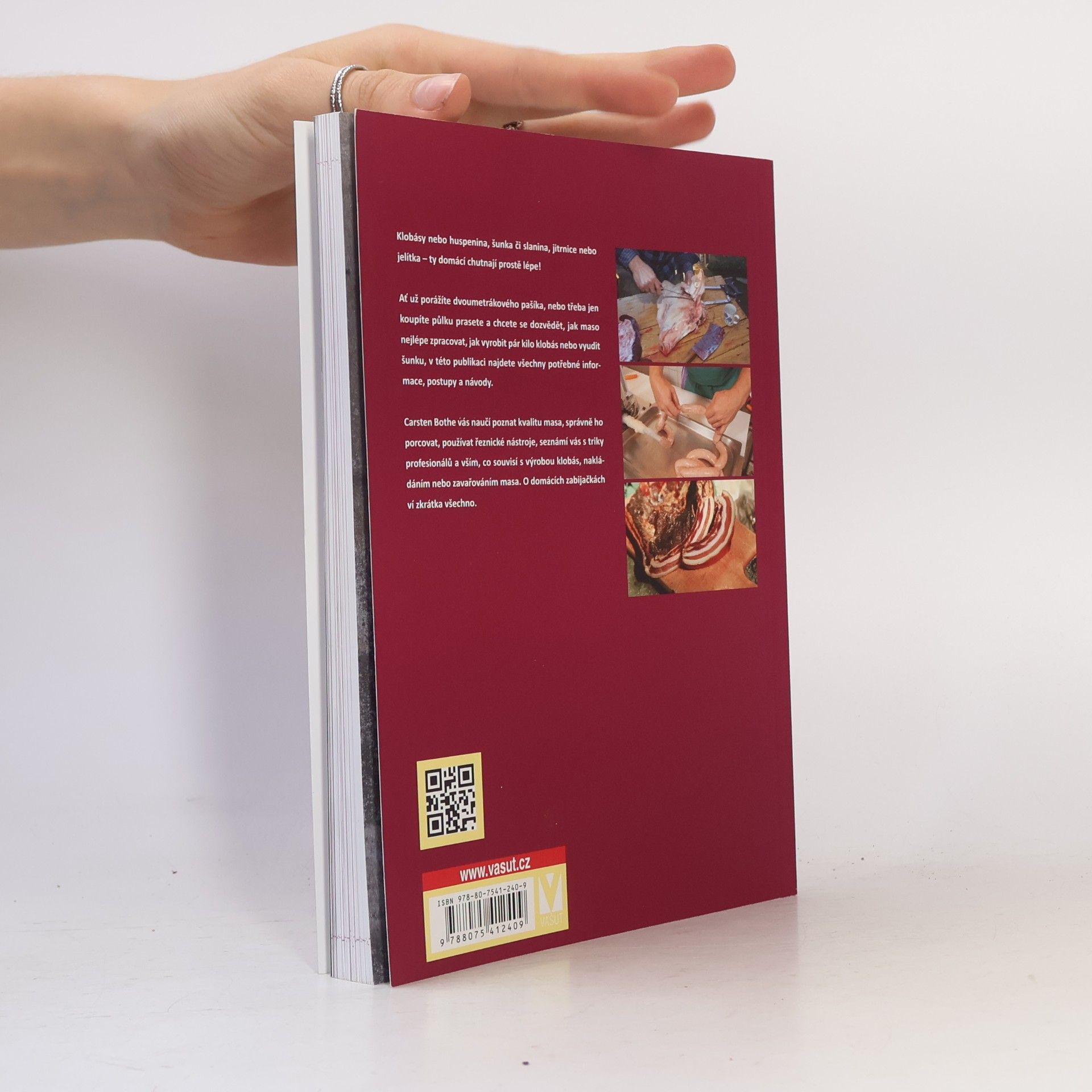 Carsten Bothe Domácí zabijačka: Klobásy, šunka, pečeně, huspenina