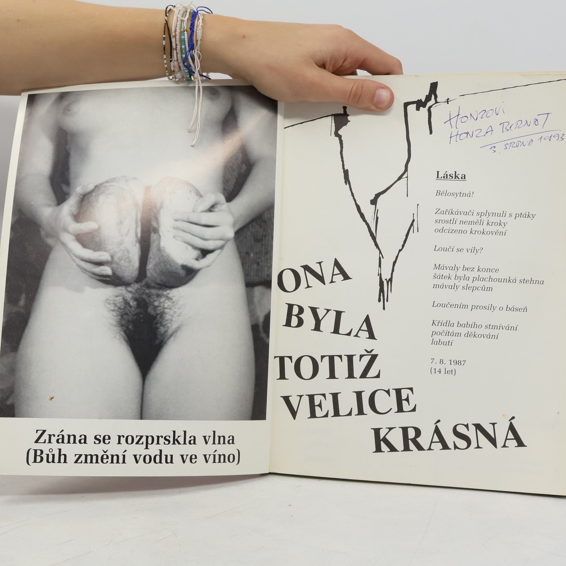 Dita Bochníčková Ona totiž byla velice krásná...