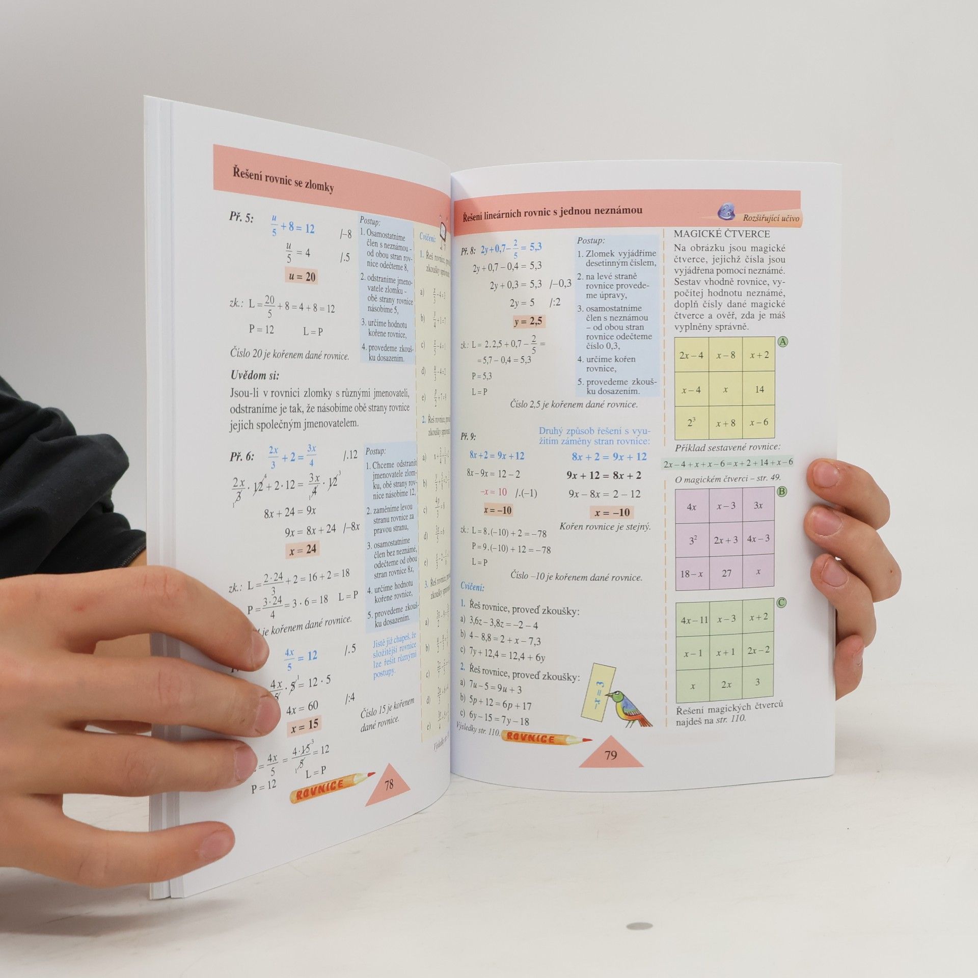 Zdena Rosecká Algebra 8 - učebnice pro 8. ročník