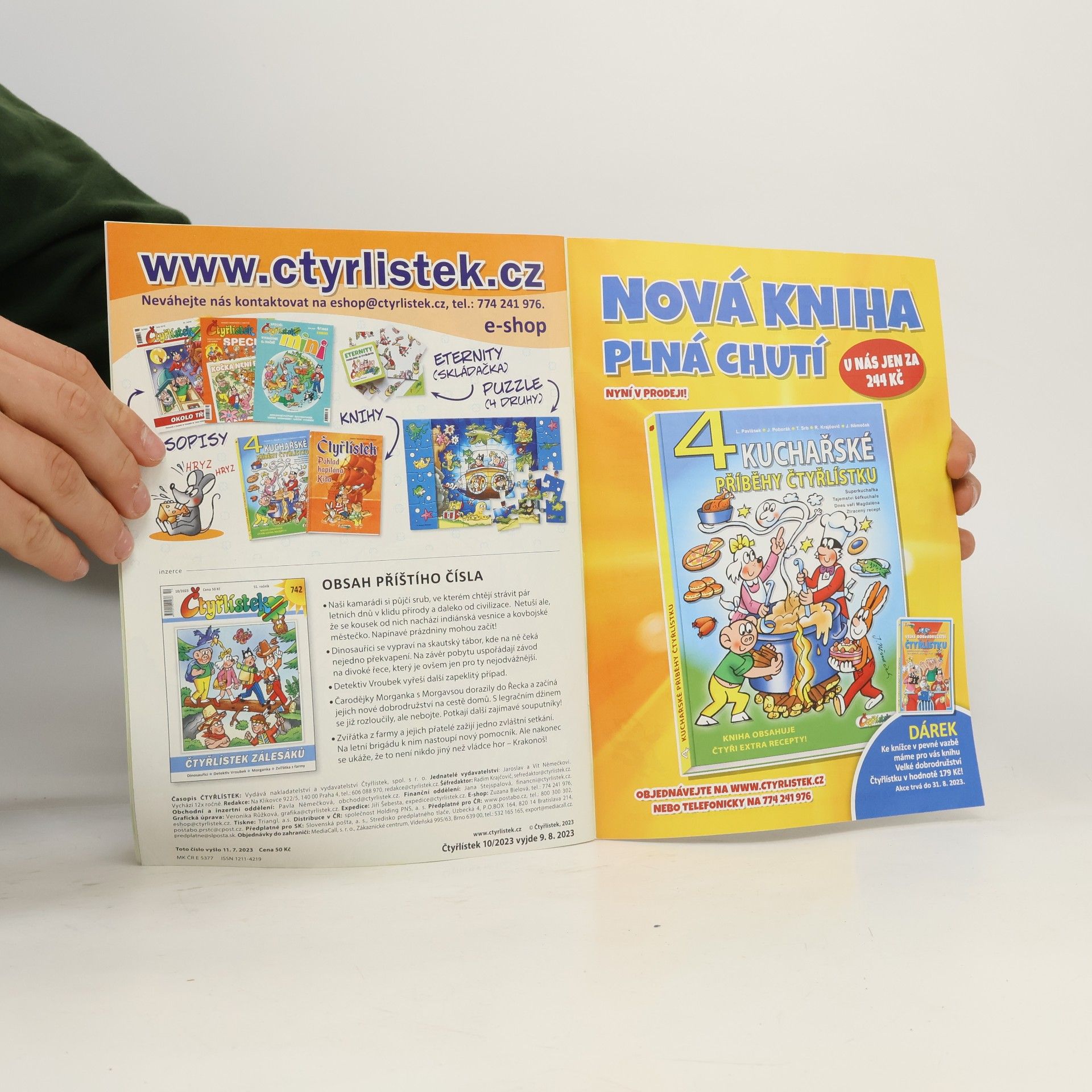 Collectif d'auteurs Čtyřlístek 741. 9/2023