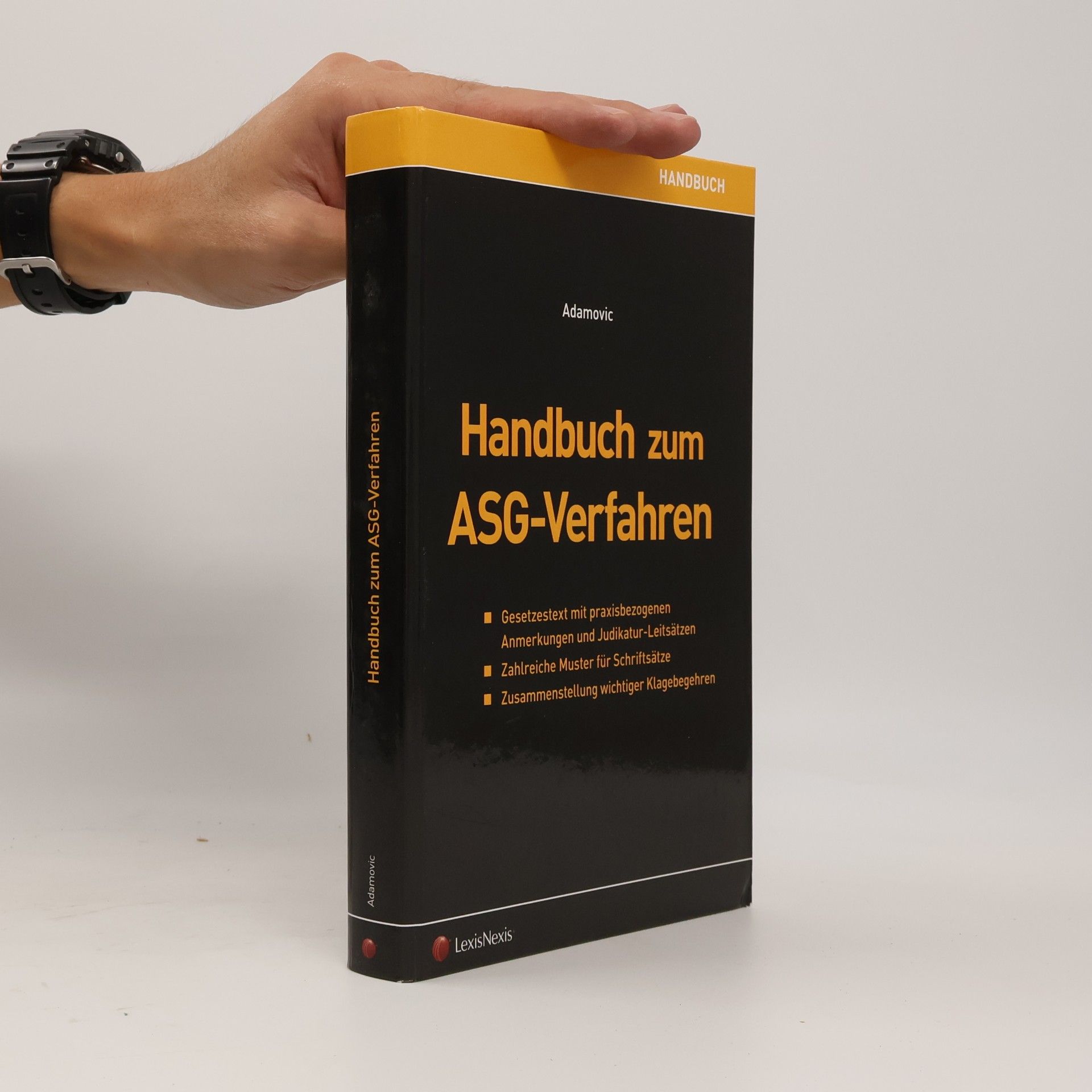 Franz M. Adamovic Handbuch zum ASG-Verfahren