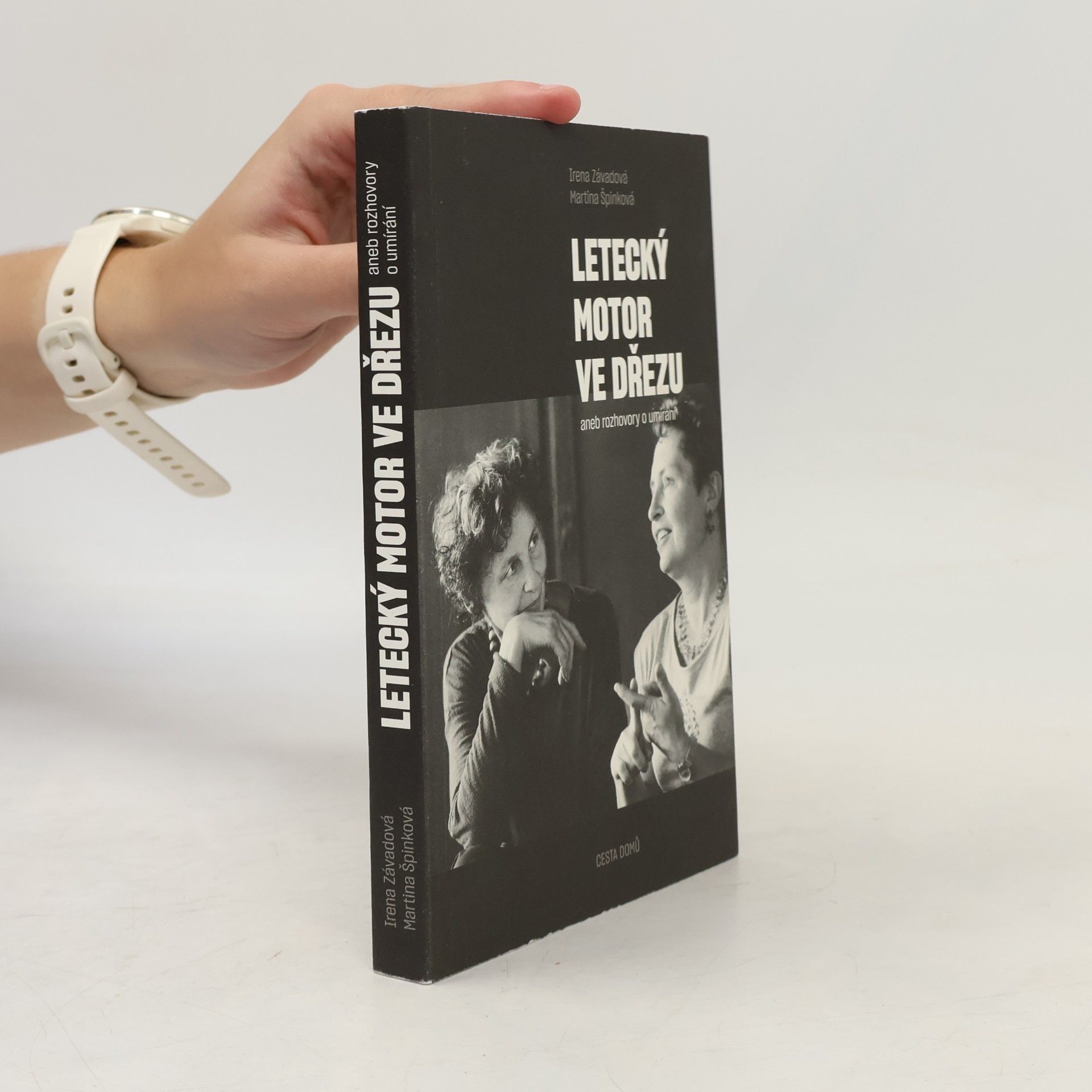 Irena Závadová Letecký motor ve dřezu, aneb, Rozhovory o umírání