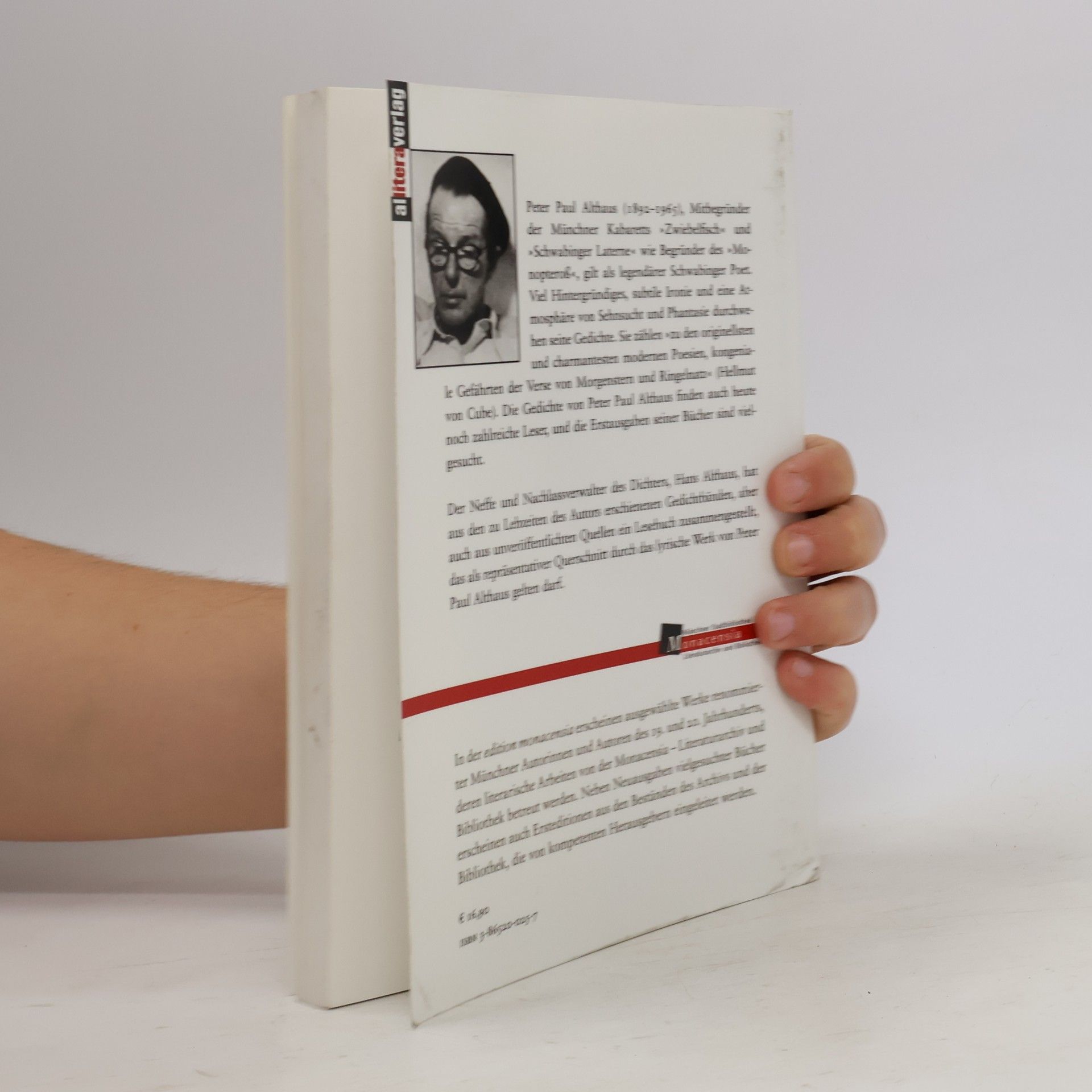 Peter Paul Althaus Das Peter Paul Althaus-Gedichtbuch