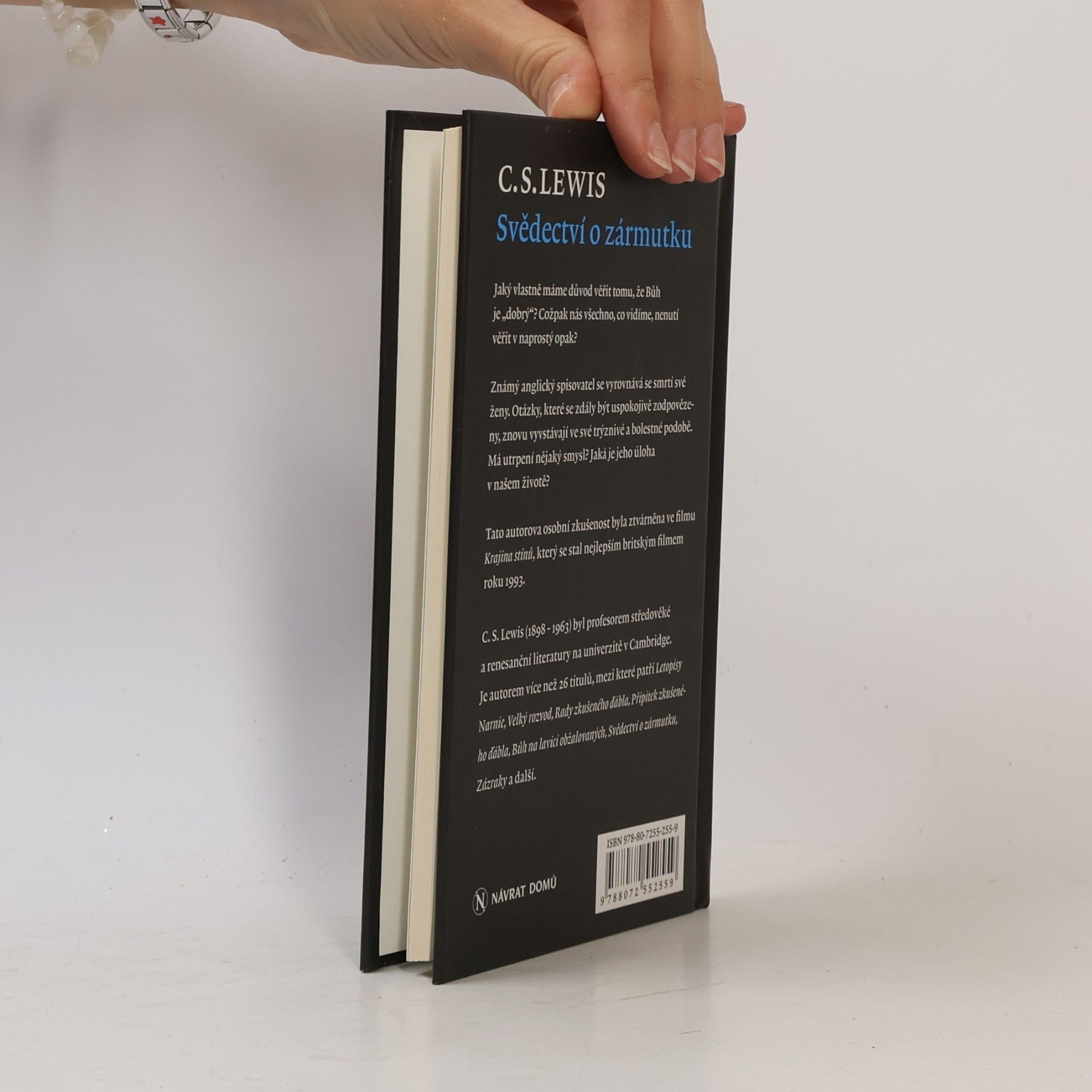 C. S. Lewis Svědectví o zármutku