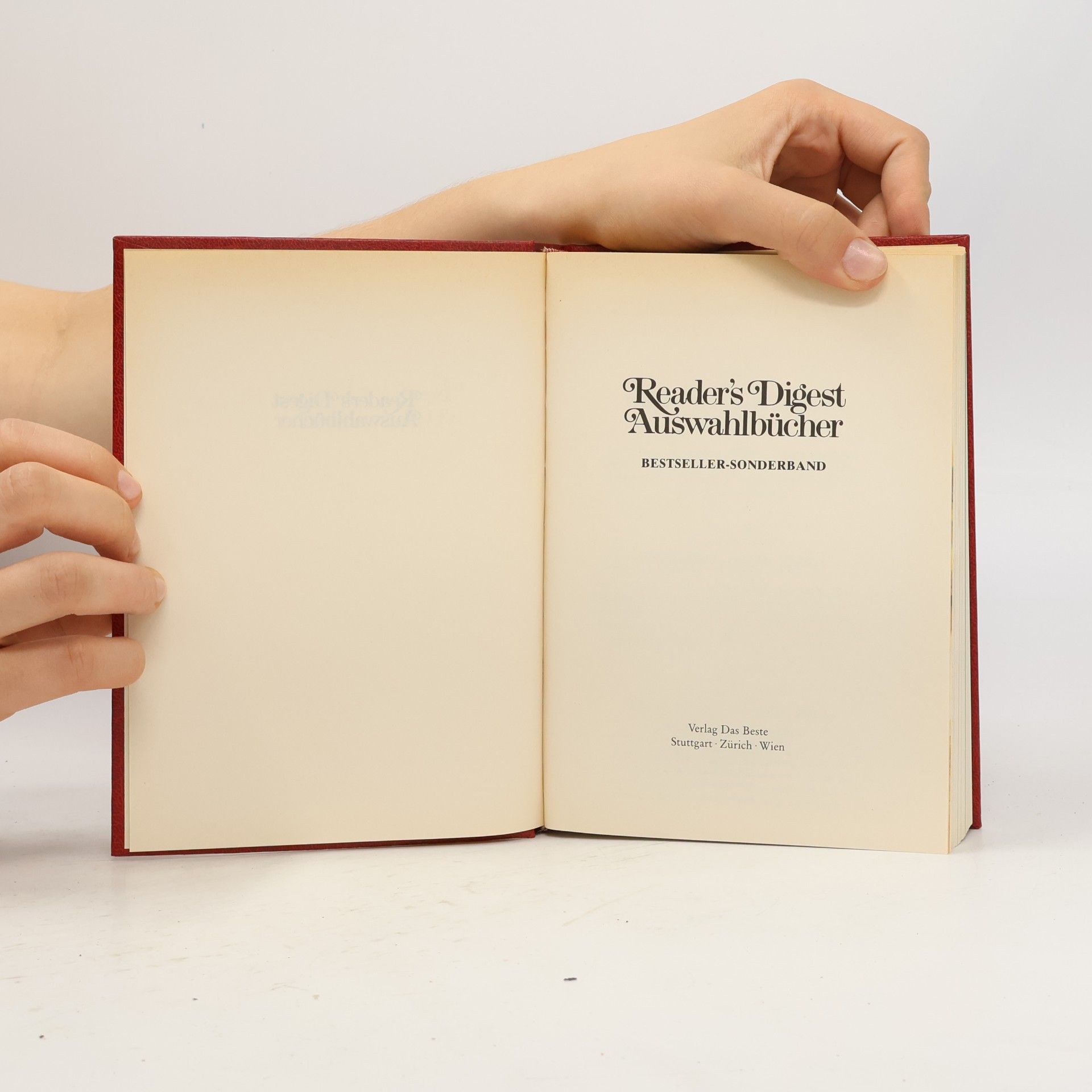 Glennita Miller Reader's Digest Auswahlbücher: Die Hüter des Weissen Goldes. Victoria, mein Kind. Der Schiffbruch der Mary Deare
