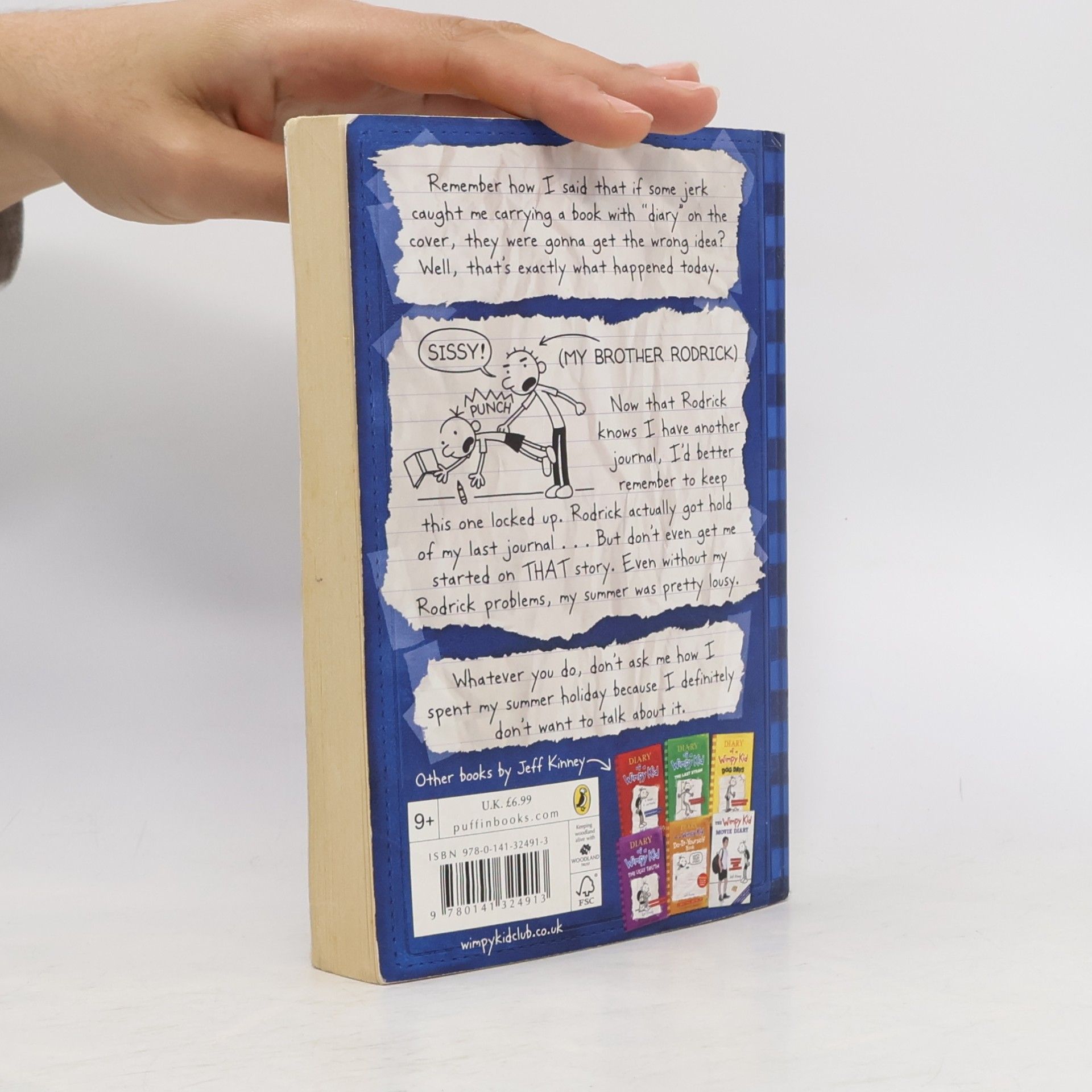 Jeff Kinney Diary of a Wimpy Kid. Rodrick Rules