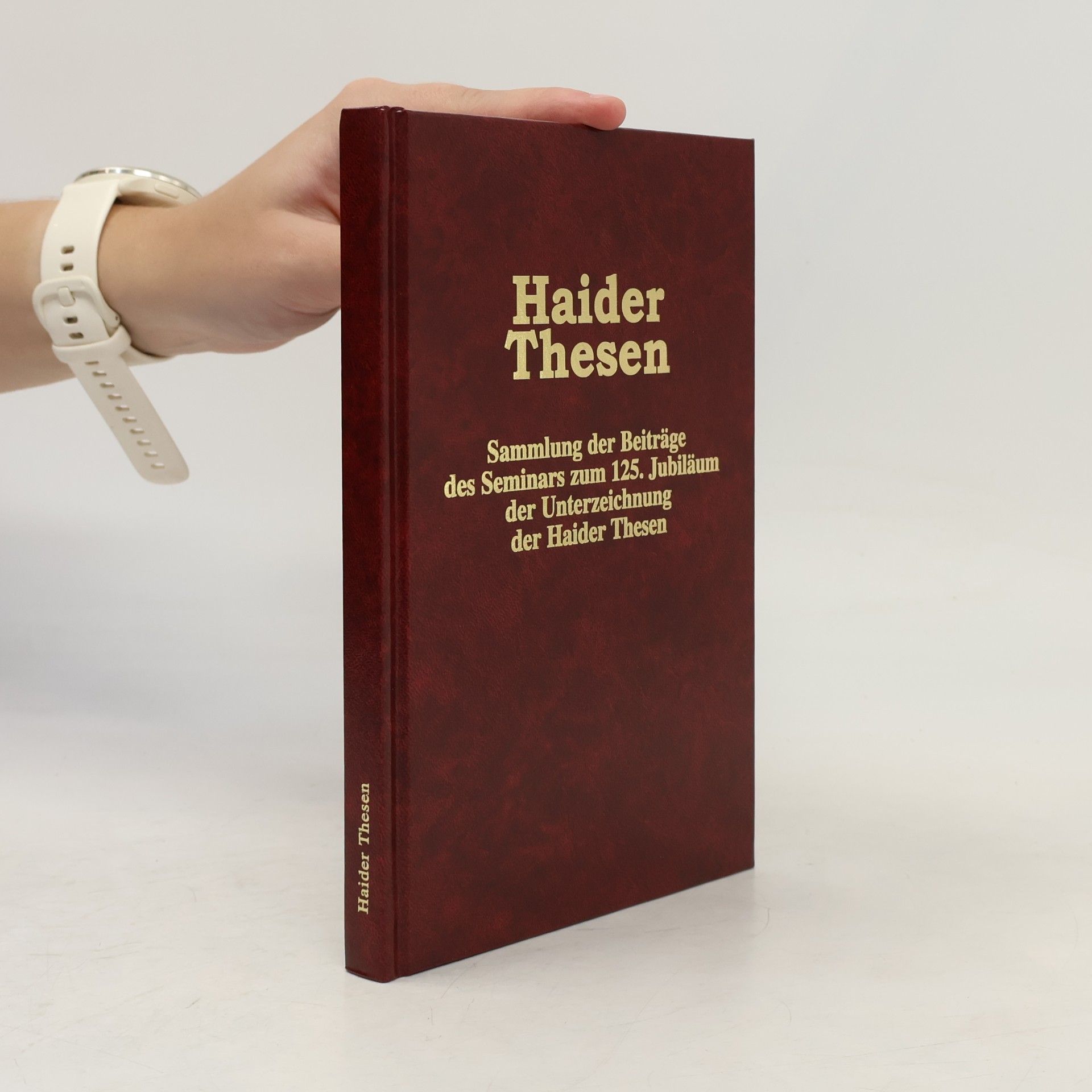 Vratislav Slezák Haider Thesen