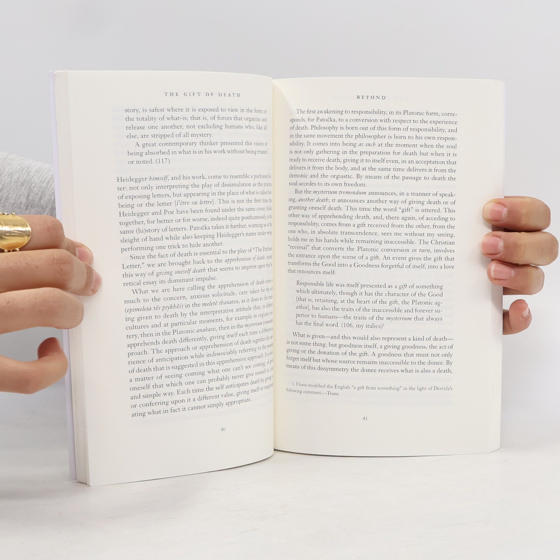 Jacques Derrida Religion and Postmodernism Series: The Gift of Death and Literature in Secret
