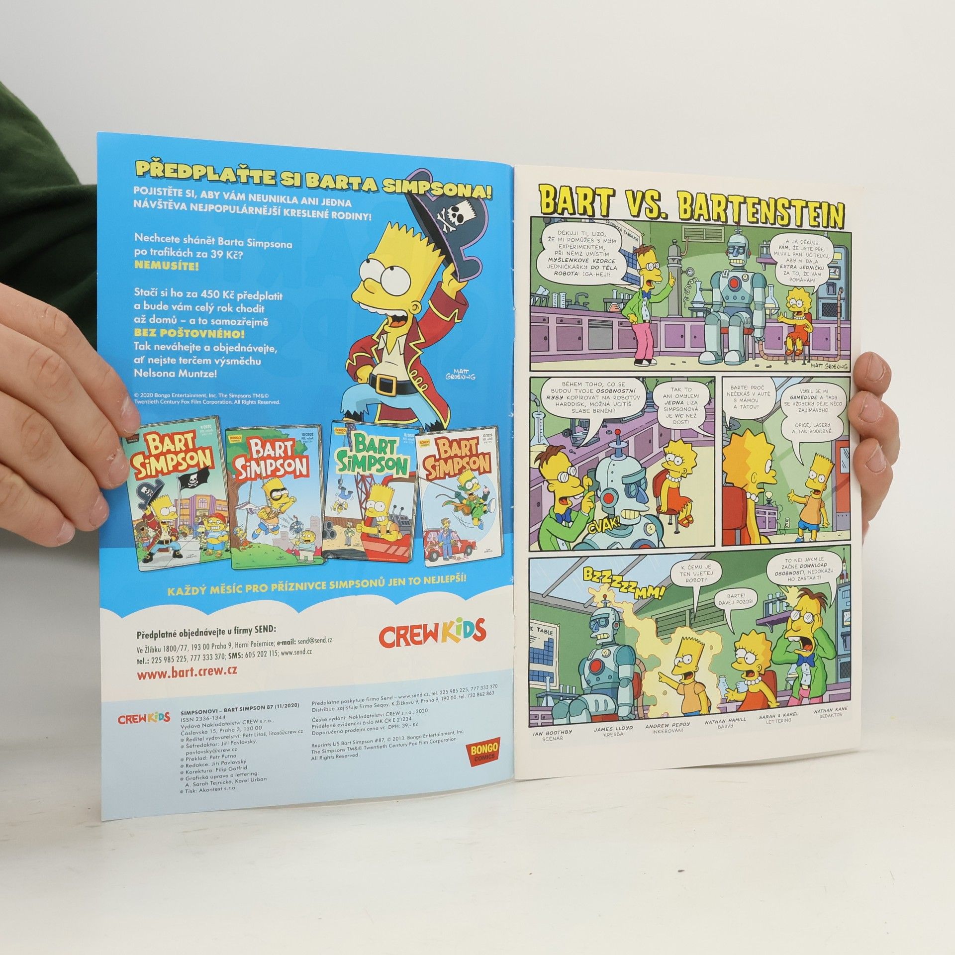 Various authors Simpsonovi - Bart Simpson 11/2020