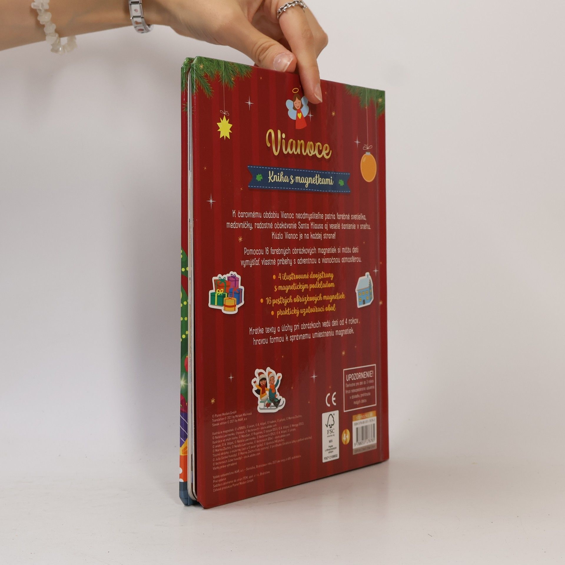 Various authors Vianoce. Kniha s magnetkami
