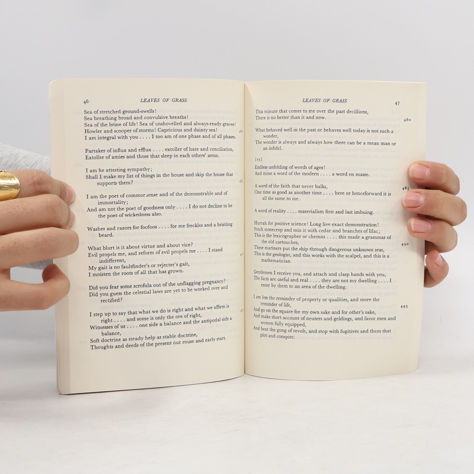 Walt Whitman Leaves of grass