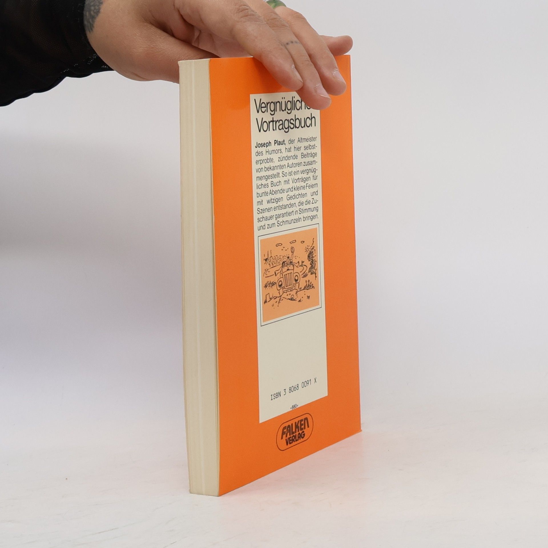 Joseph Plaut Vergnügliches Vortragsbuch