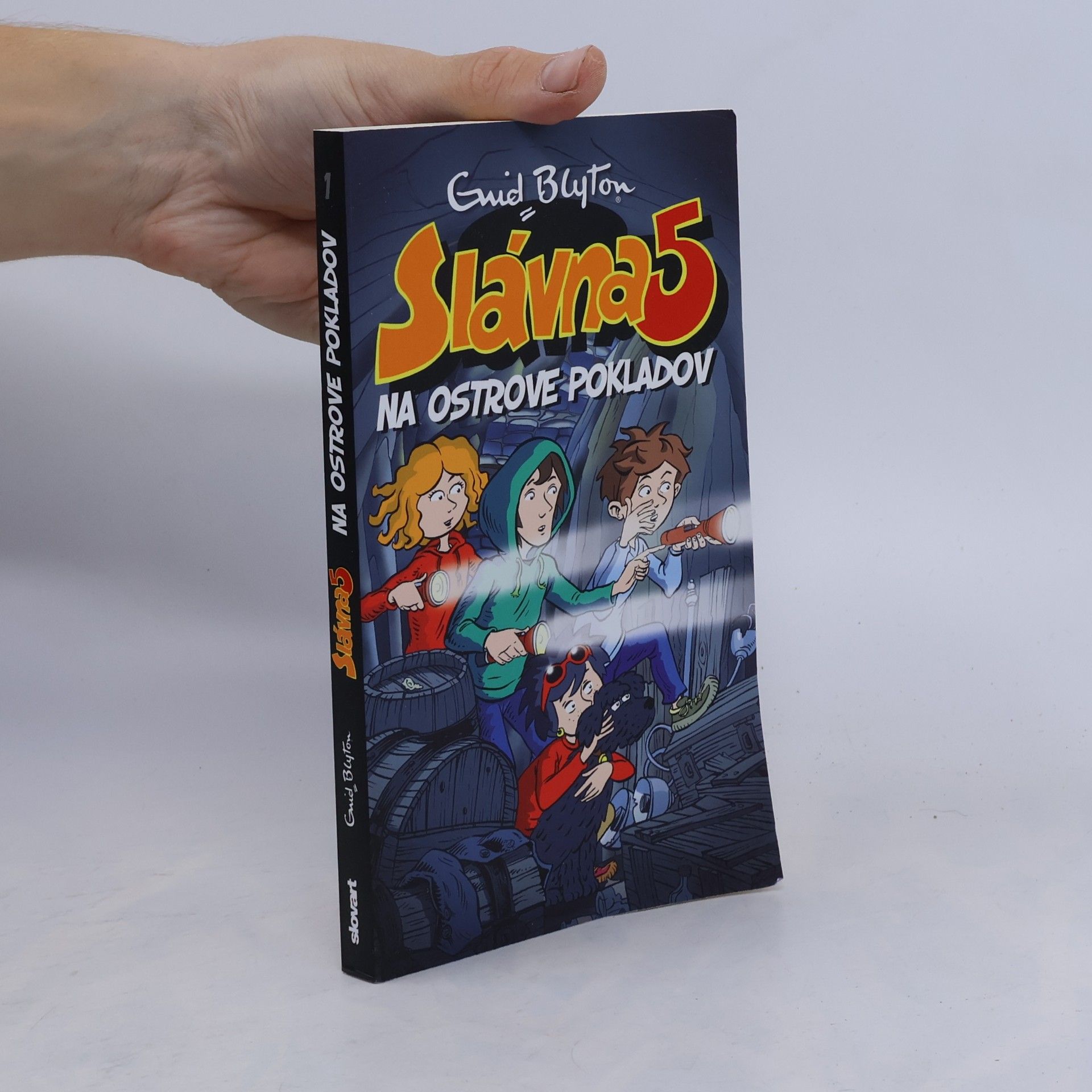 Enid Blyton Slávna 5 na ostrove pokladov