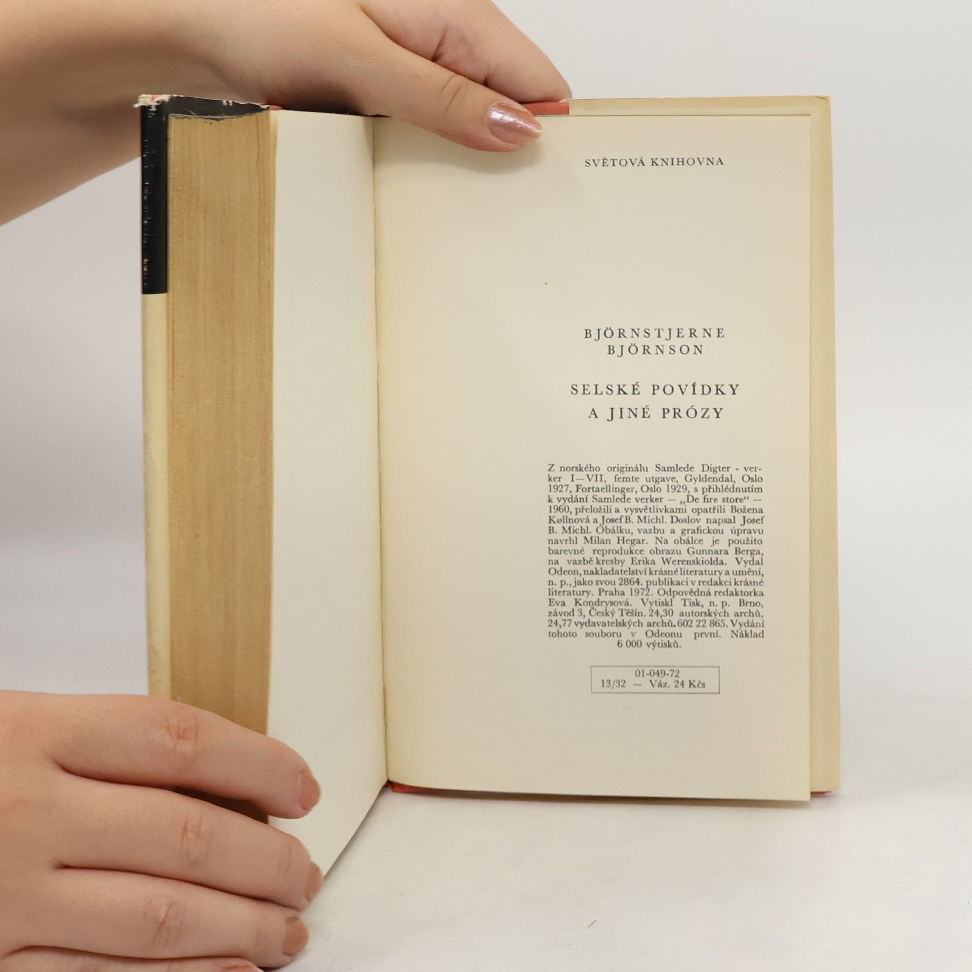 Bjørnstjerne Bjørnson Selské povídky