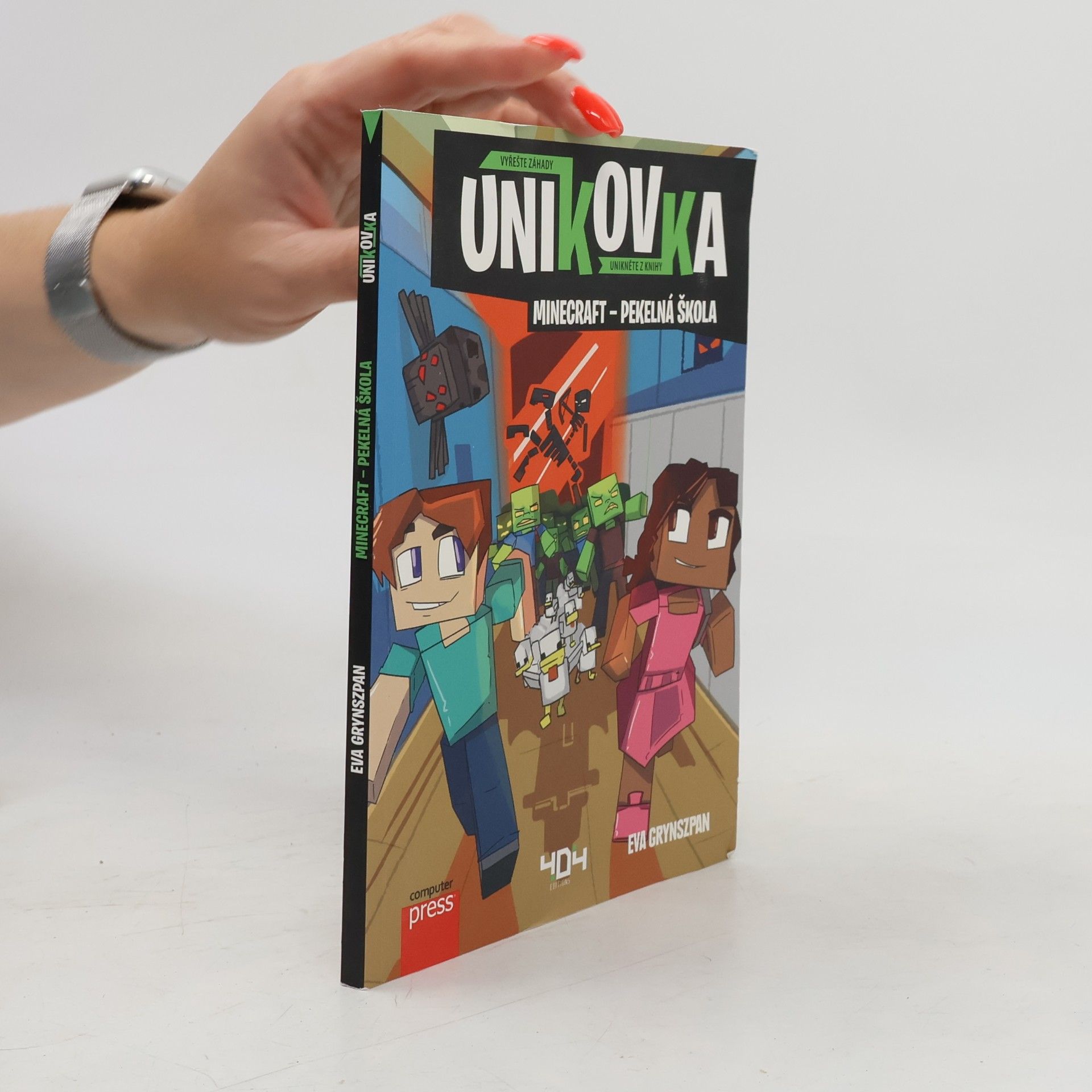 Únikovka. Minecraft - pekelná škola