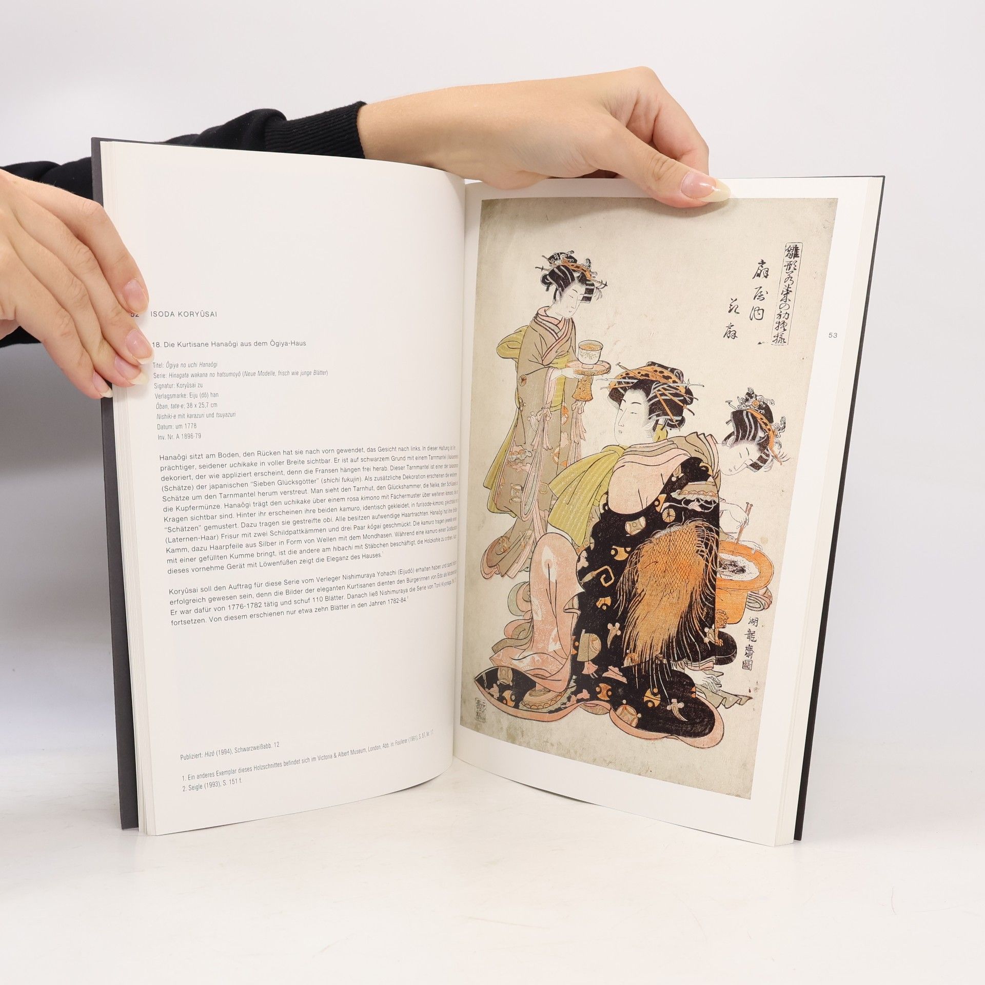 Rose Hempel Ukiyo-e, Meisterwerke des japanischen Holzschnittes aus dem Kupferstich-Kabinett Dresden