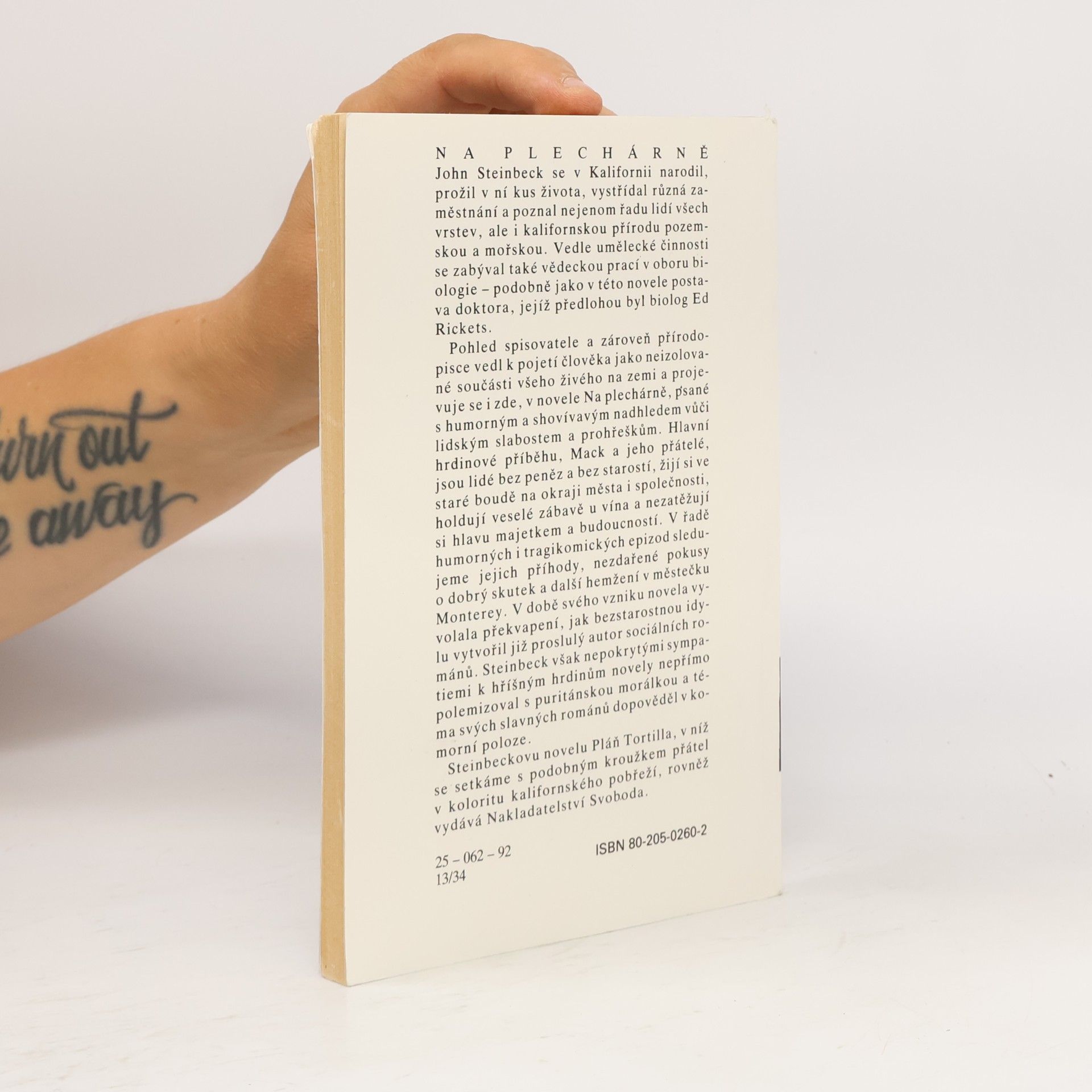 John Steinbeck Na plechárně