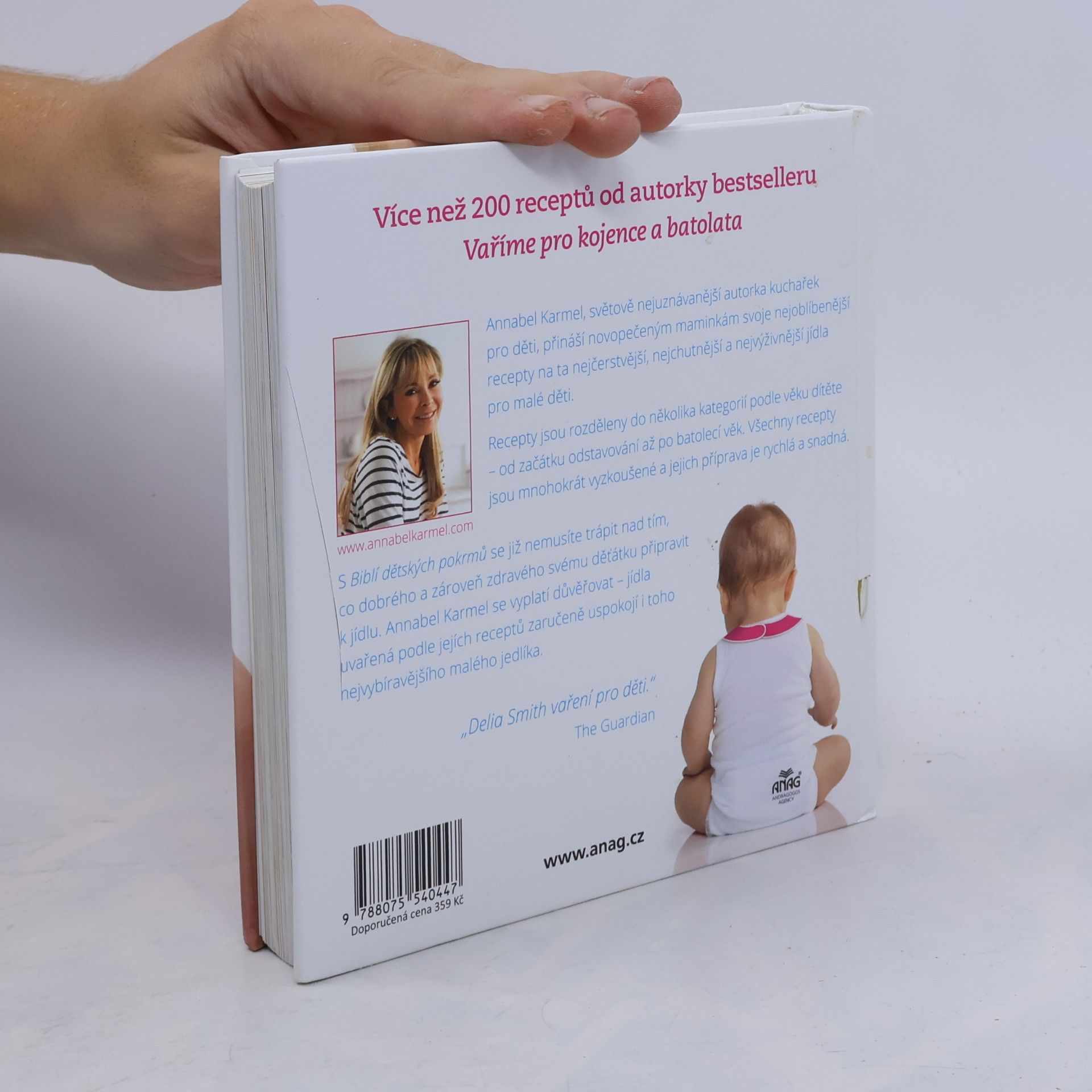 Annabel Karmel Bible dětských pokrmů