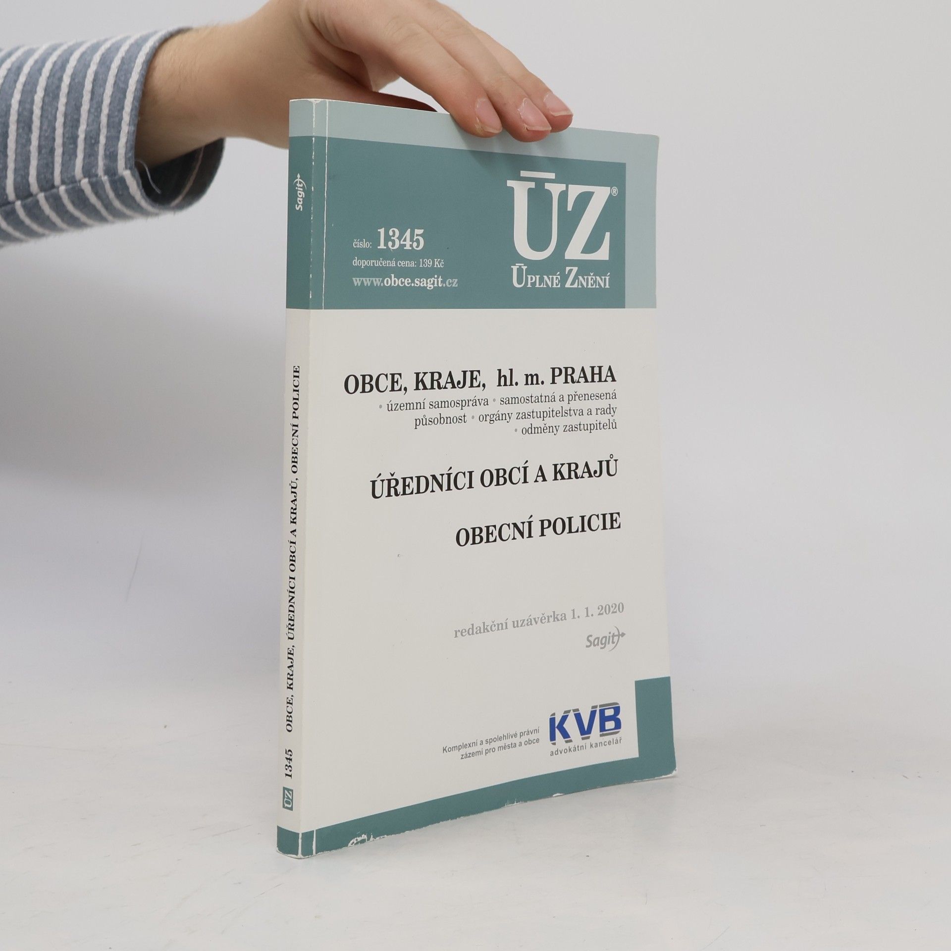 Česko ÚZ 1345: Obce, kraje, hl.m. Praha ; Úředníci obcí a krajů ; Obecní policie