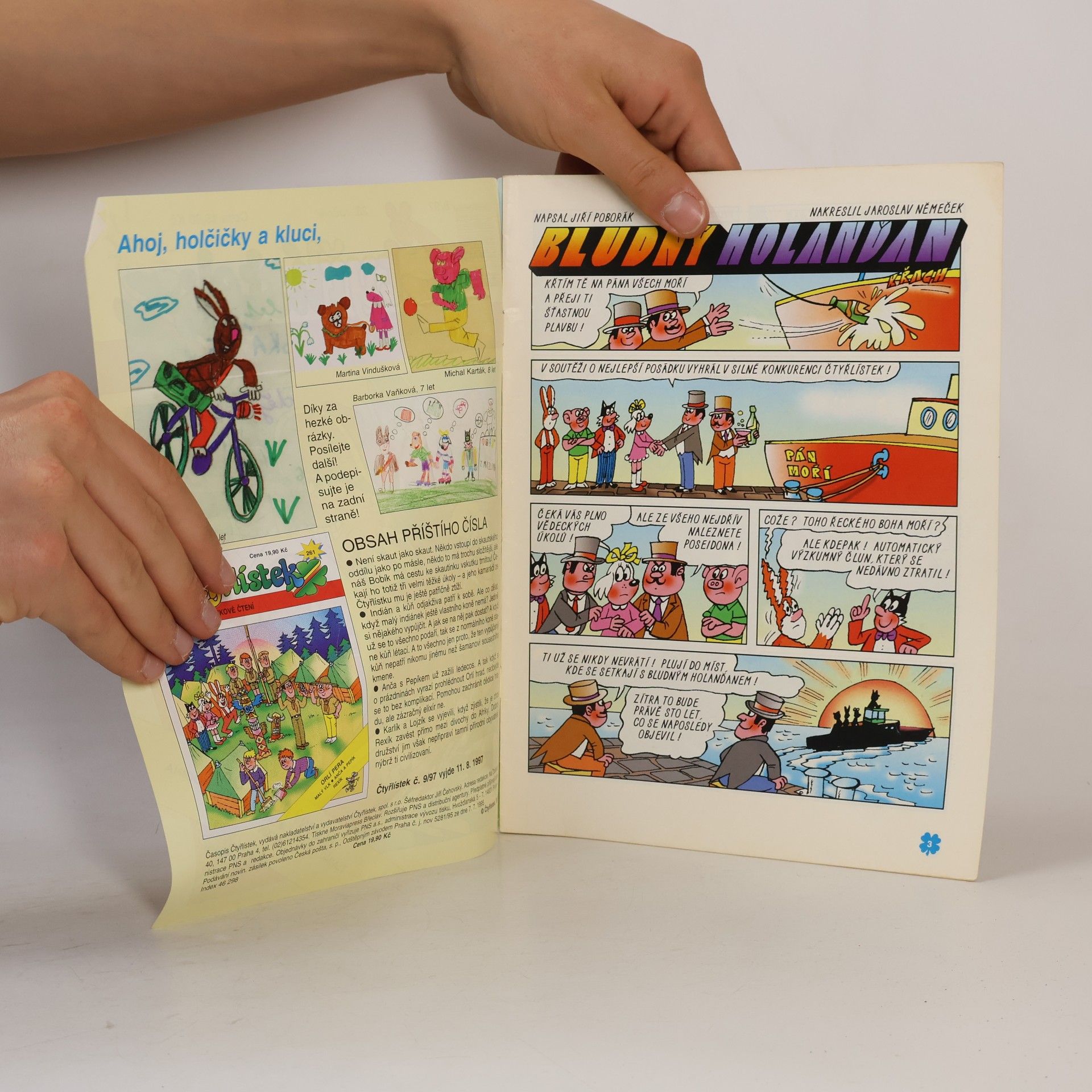 Autores varios Čtyřlístek 260. 8/1997. Bludný Holanďan