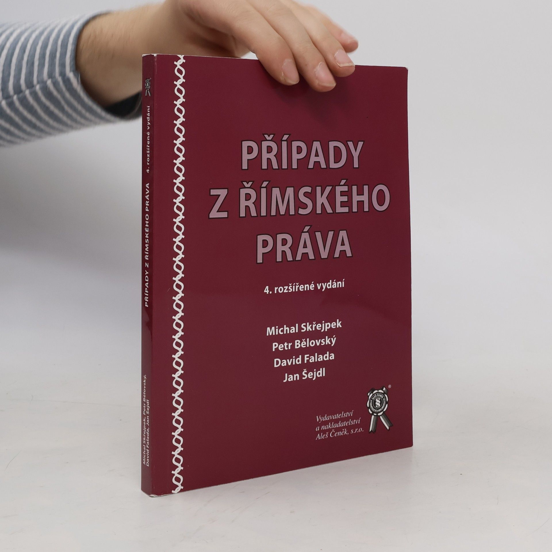 Michal Skřejpek Případy z římského práva