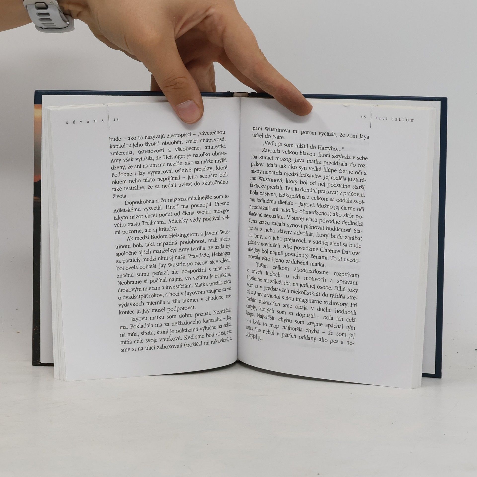 Saul Bellow Súvaha