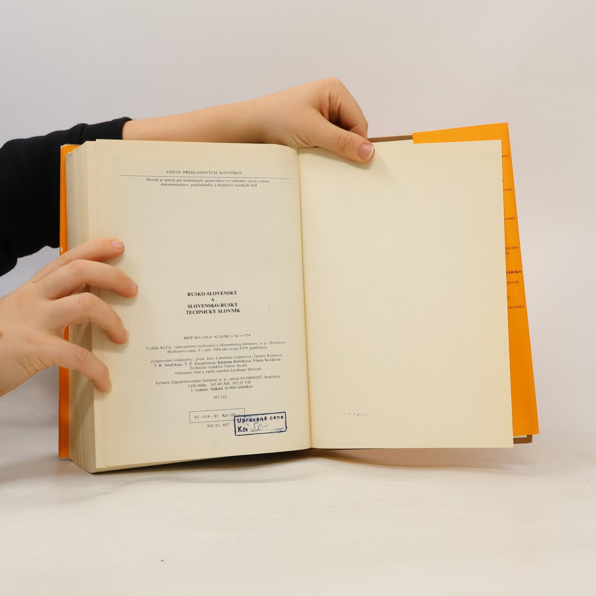 Autorenkollektiv Rusko-slovenský a slovensko-ruský technický slovník