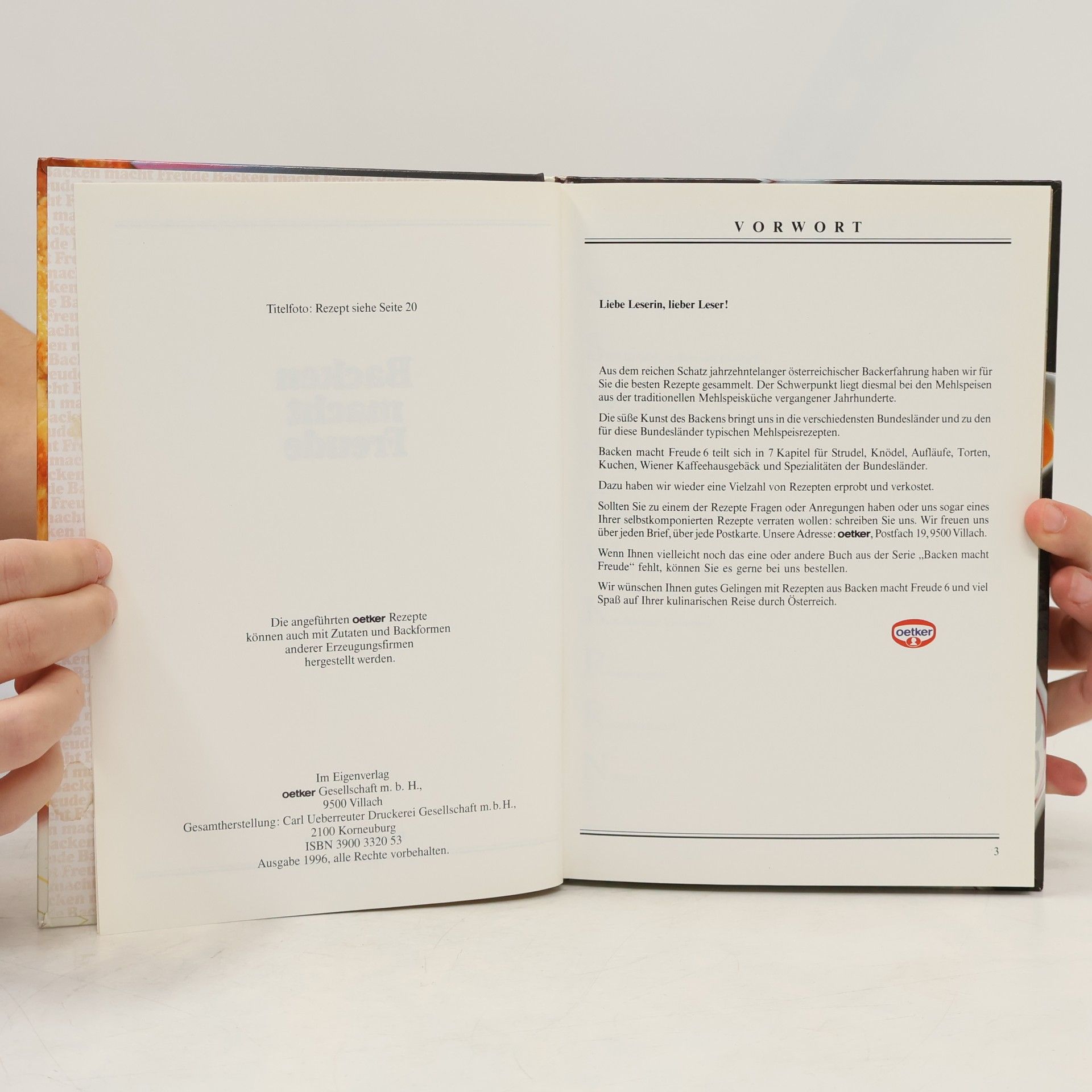 Various authors Backen macht Freude 6