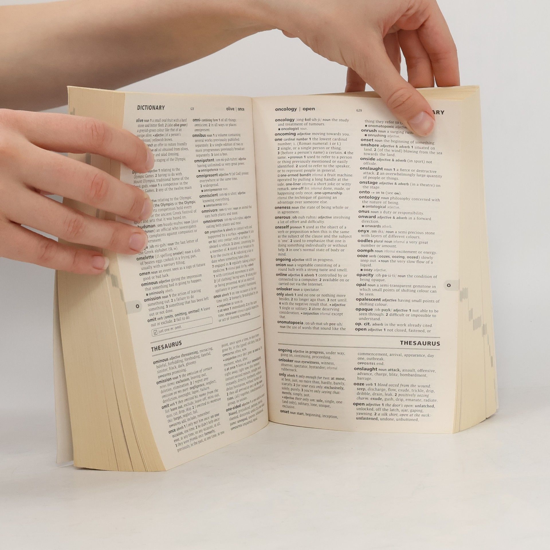 Sara Hawker Paperback Oxford Dictionary and Thesaurus