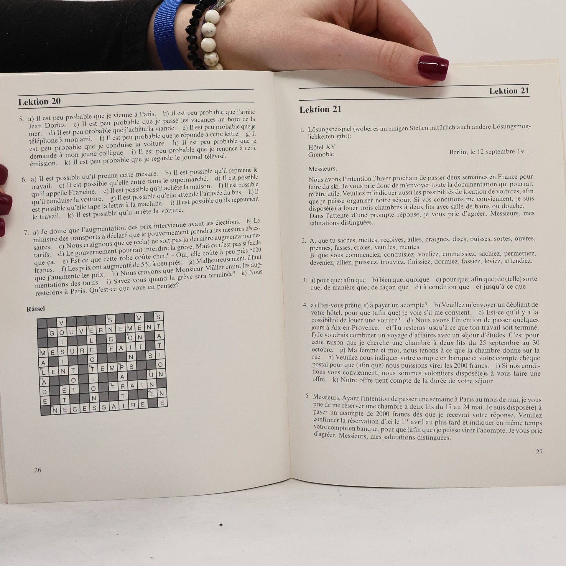 Autorenkollektiv Französisch. Sprachlehrgang. Schlüssel