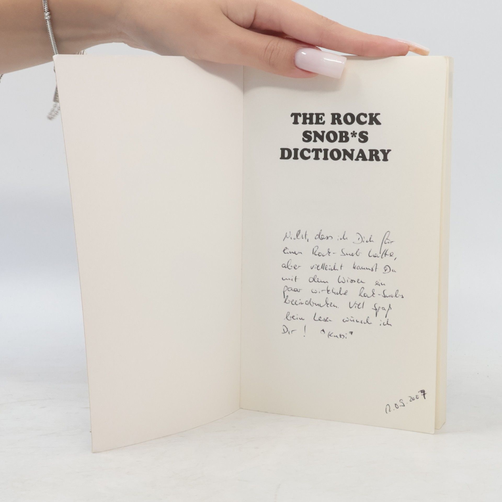 David Kamp The Rock Snob's Dictionary