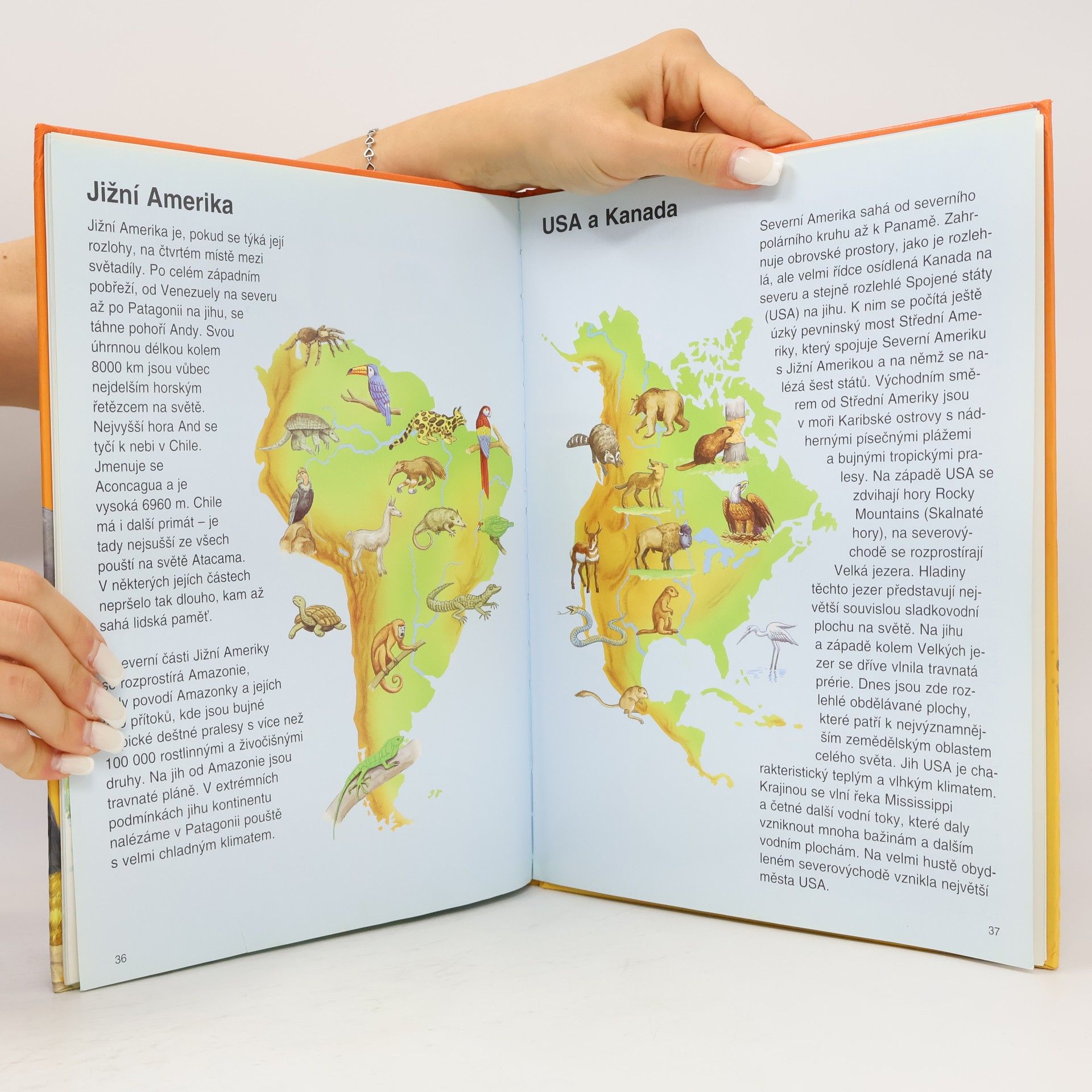 Maren Klitzing Atlas zvířat pro děti