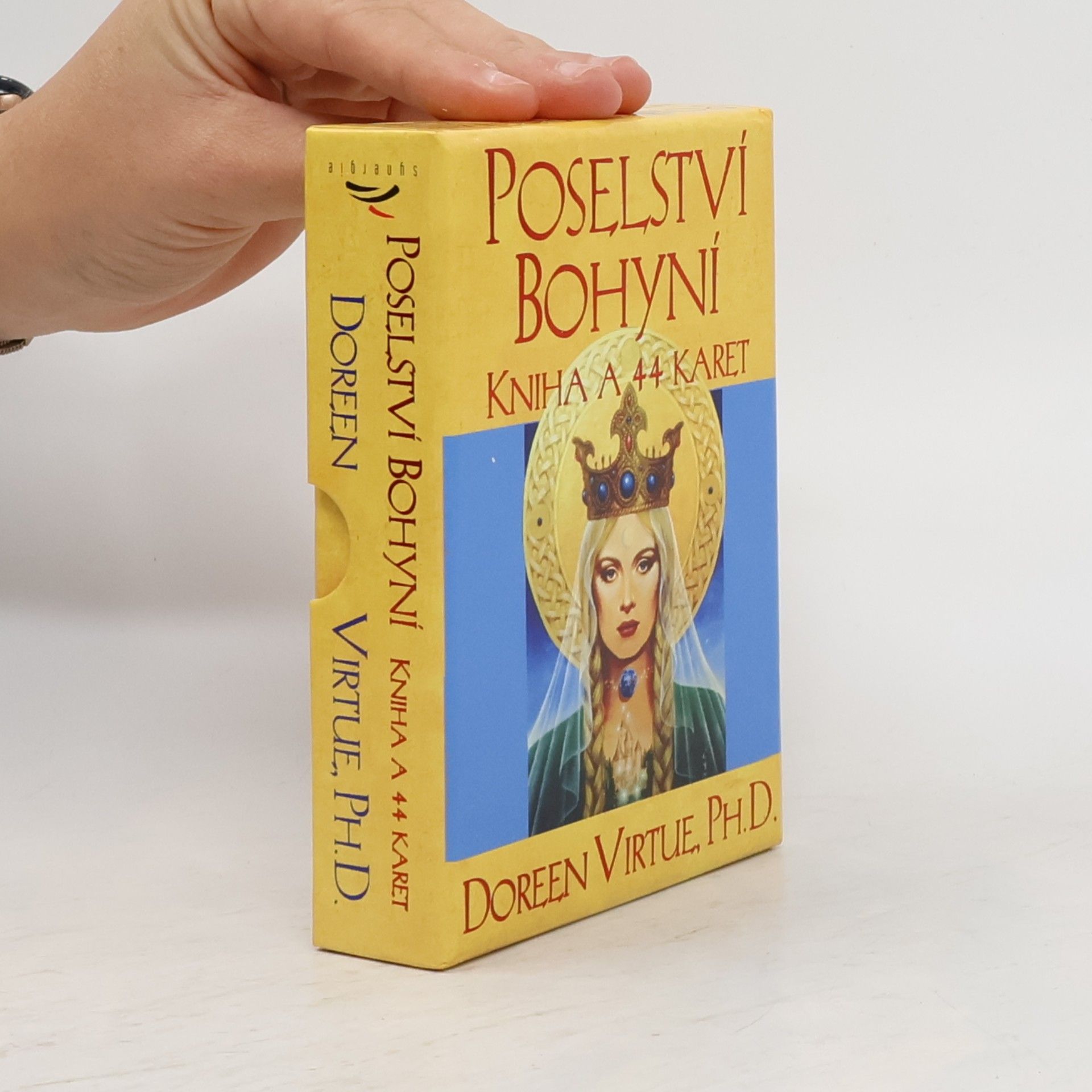 Doreen Virtue Poselství bohyní: Kniha a 44 karet (karty a knížka)