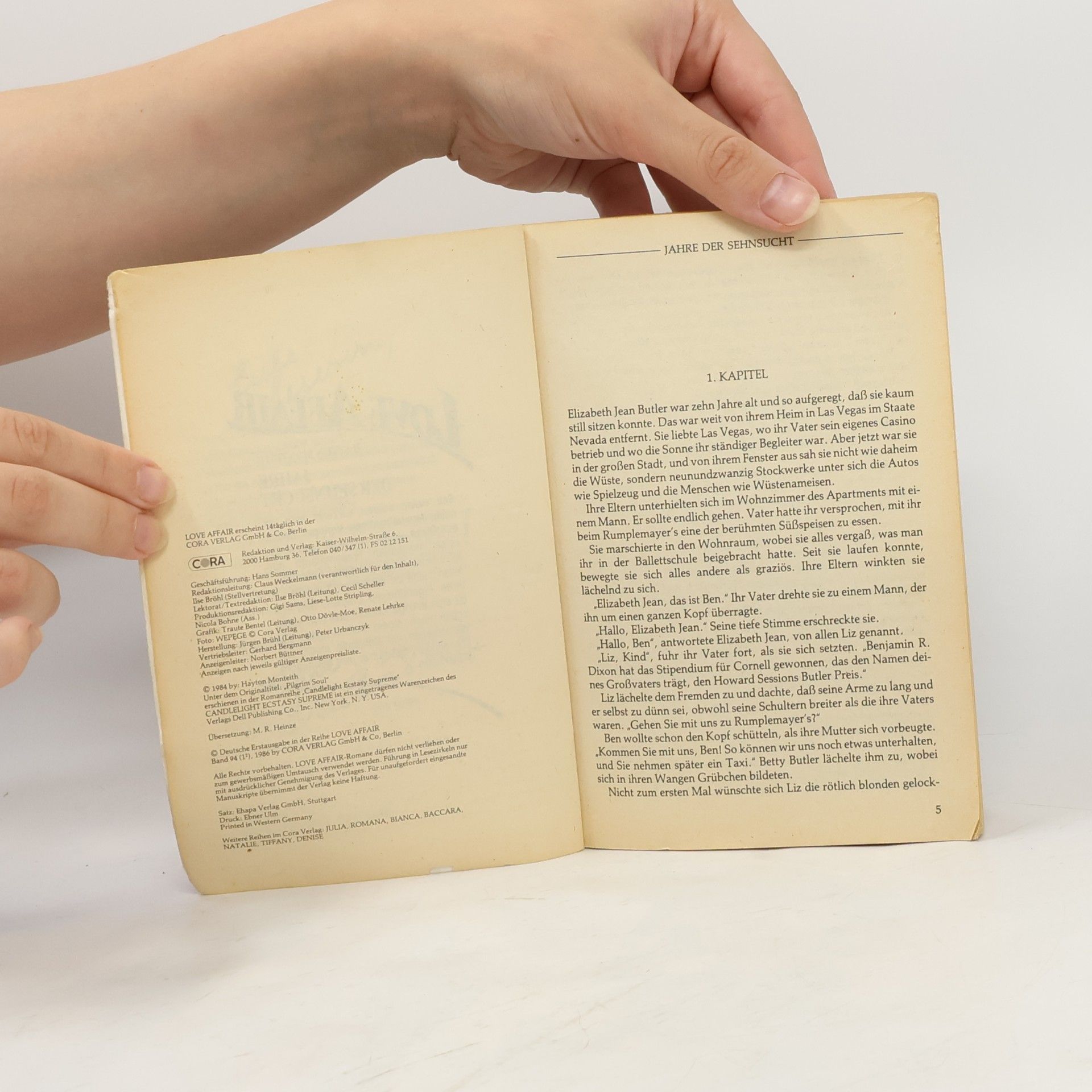 Constance O. Banyon Bittersüße Jahre der Sehnsucht