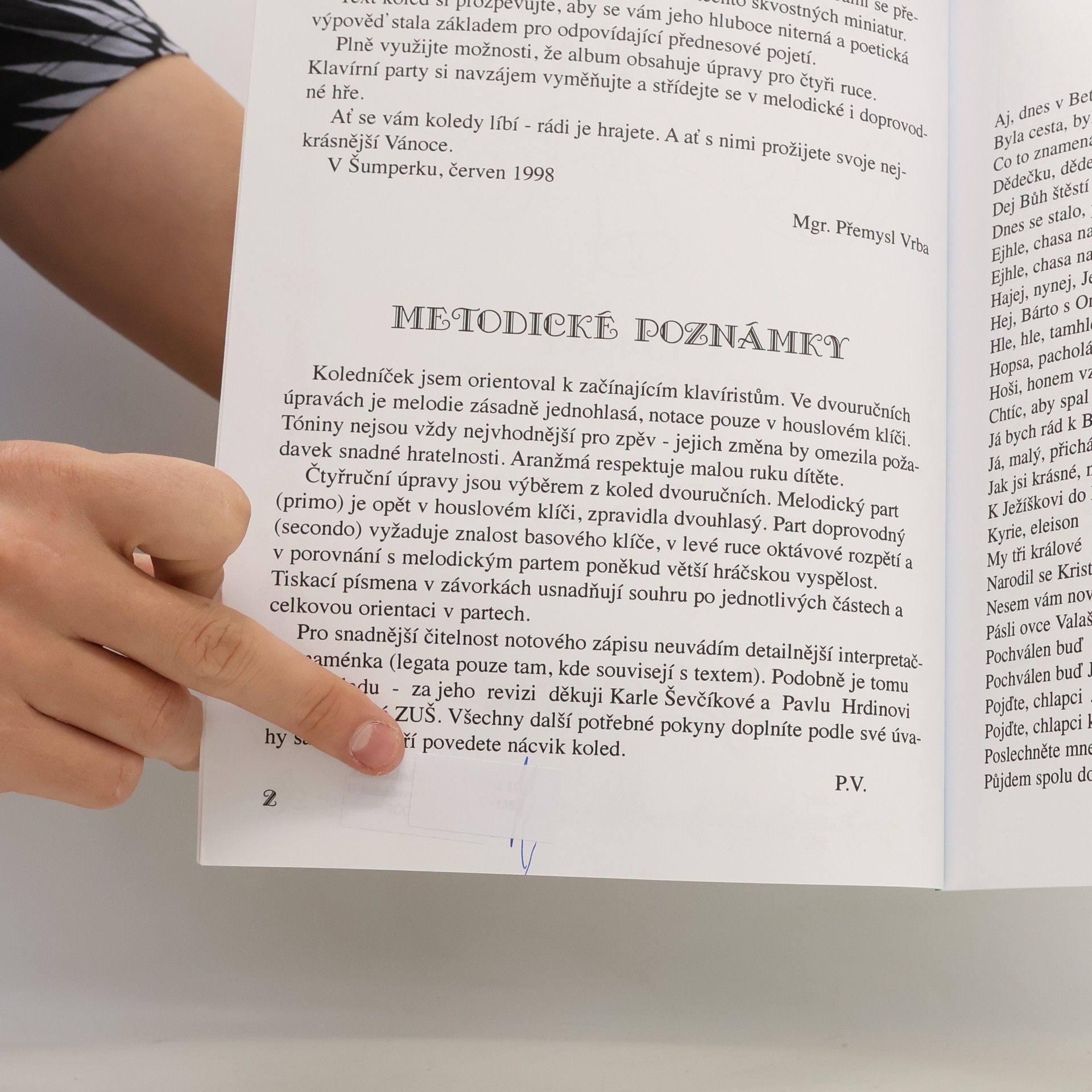 Přemysl Vrba Nejkrásnější české a moravské koledy v úpravě Přemysla Vrby