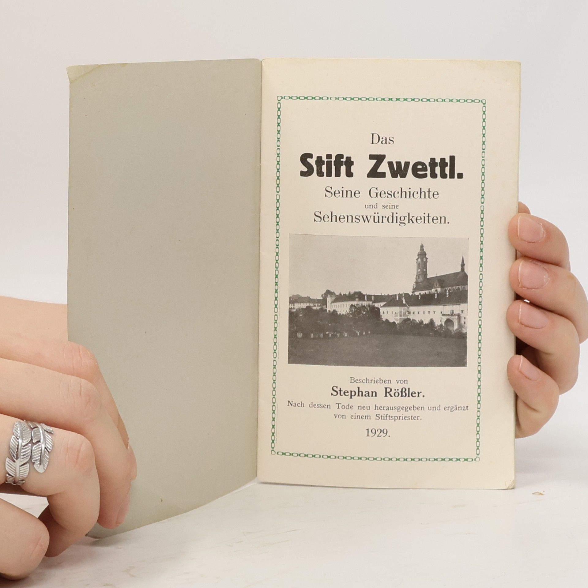 Stephan Rößler Das Stift Zwettl.
