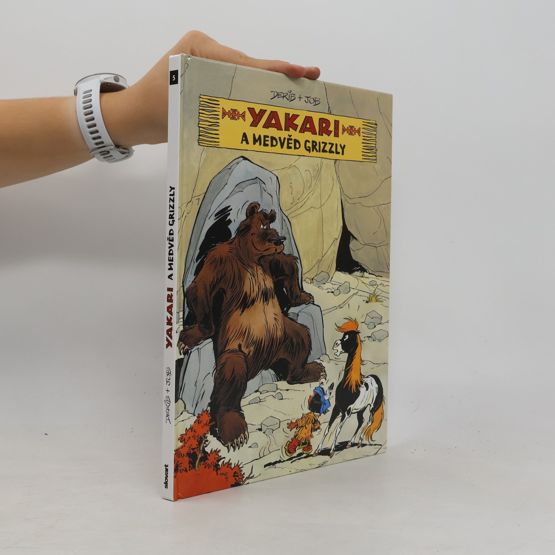 André Jobin Yakari a medvěd grizzly