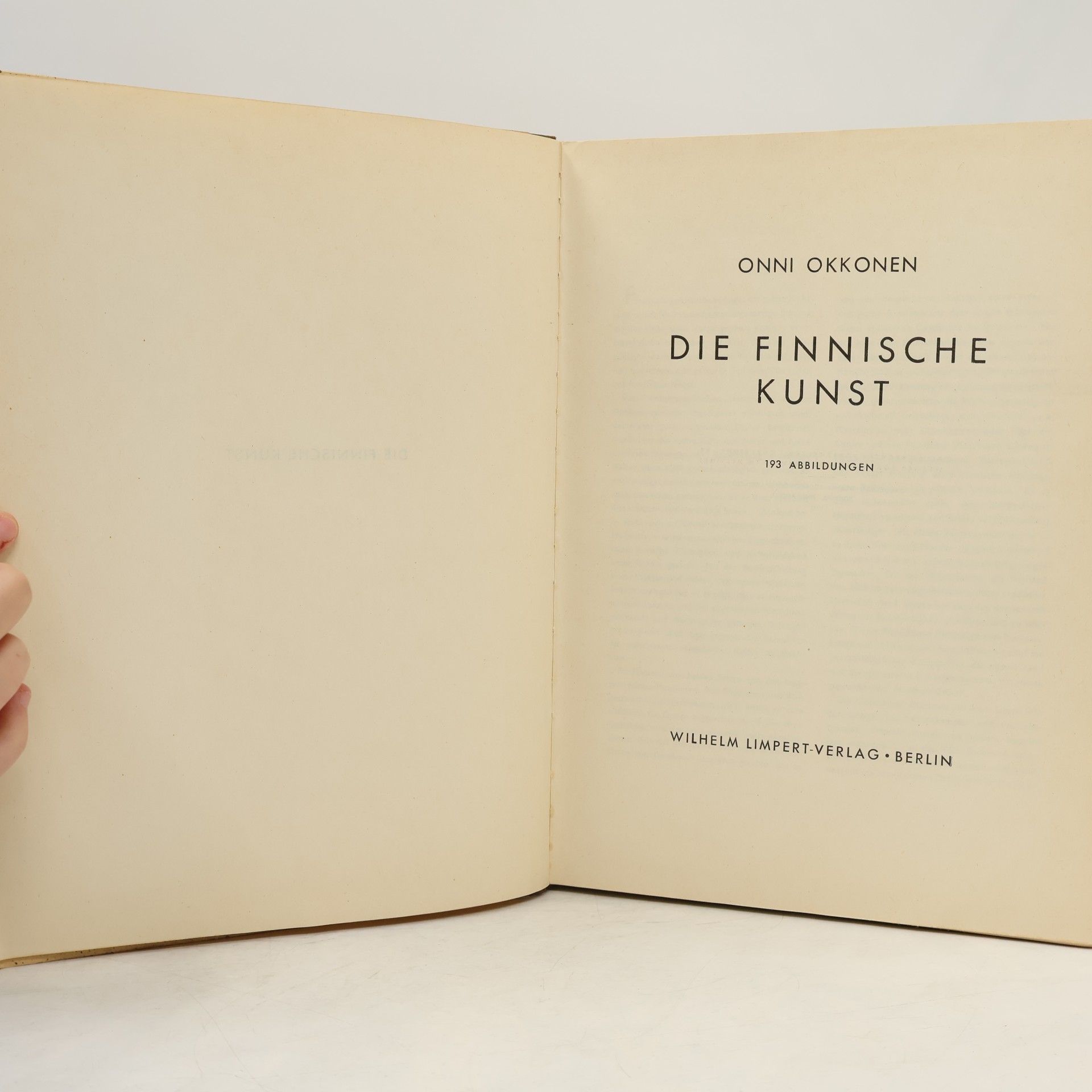 Onni Okkonen Die finnische kunst