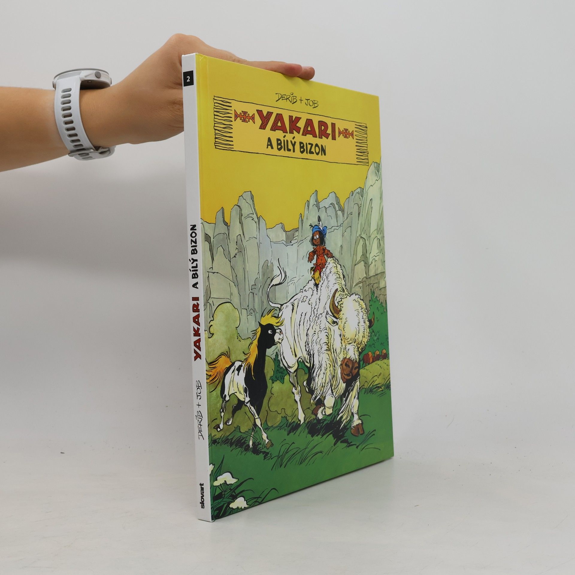 Derib Yakari a bílý bizon