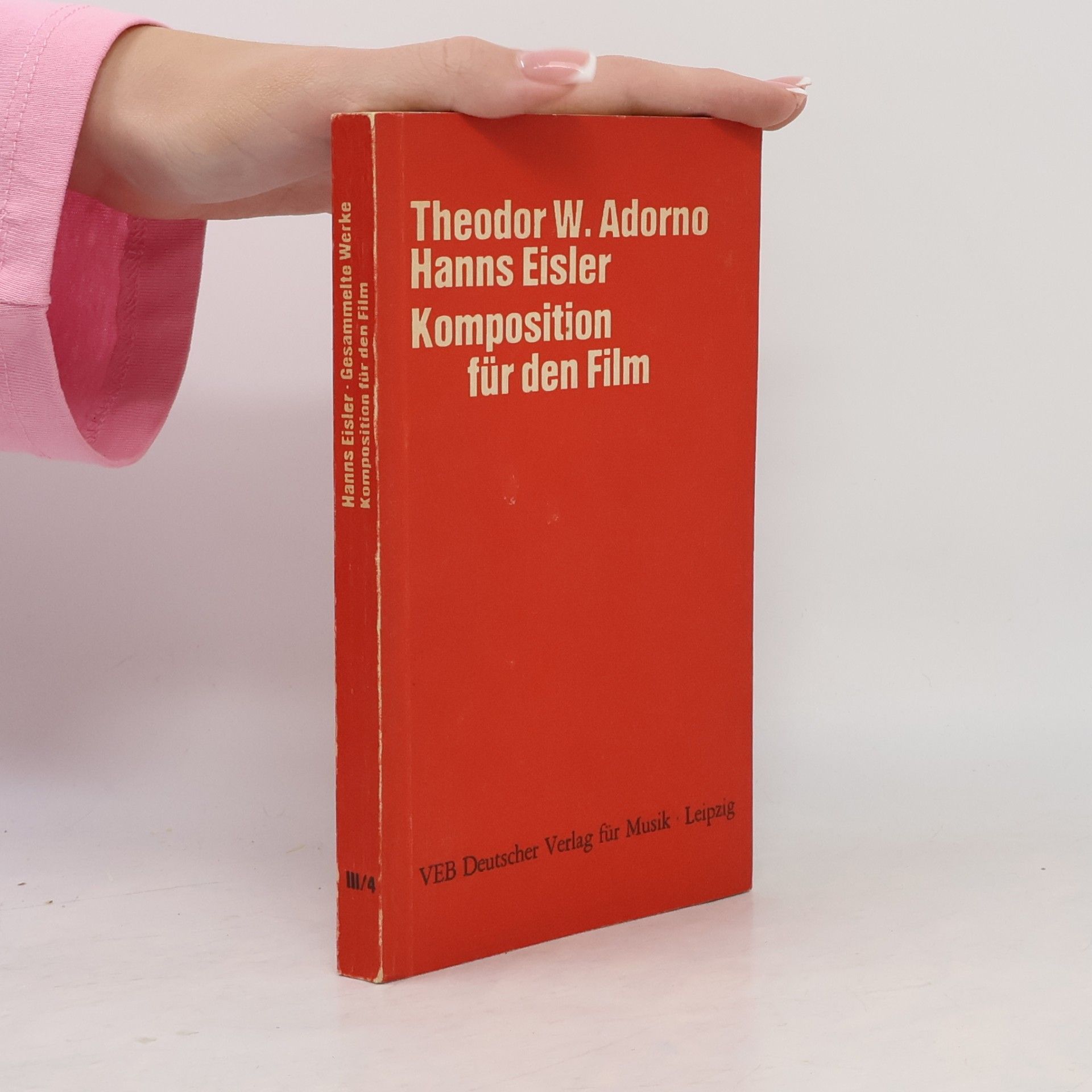 Theodor W. Adorno Komposition für den Film