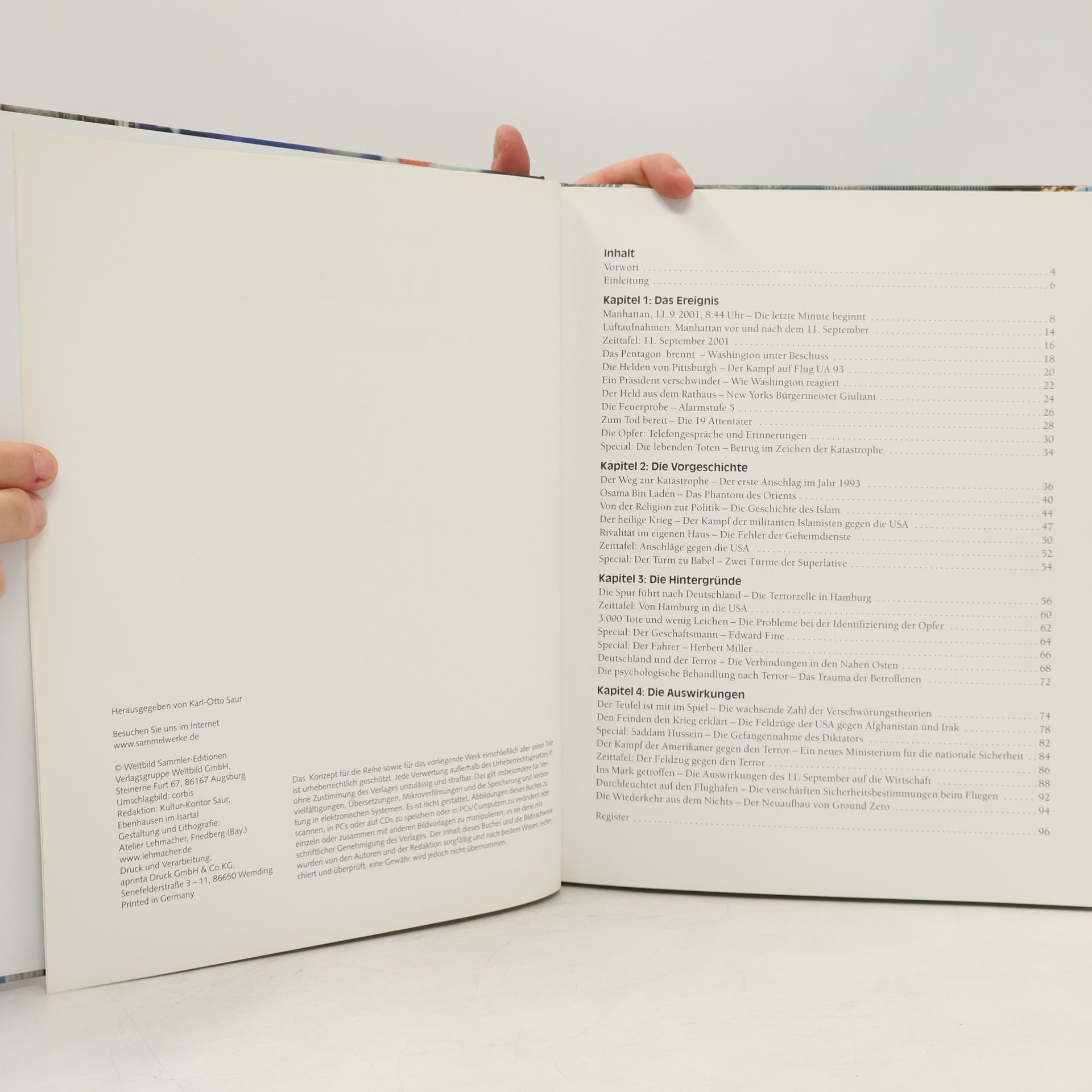 Various authors 11.9.2001 - Der Angriff auf die USA