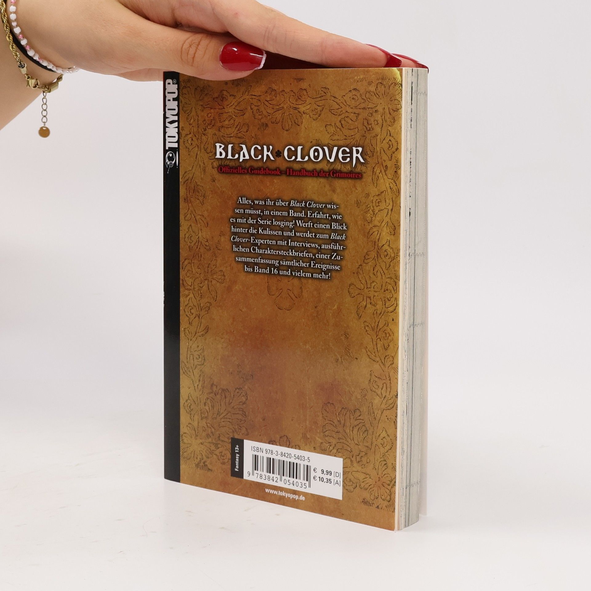Yuki Tabata Black clover: offizielles Guidebook - Handbuch der Grimoires 16.5